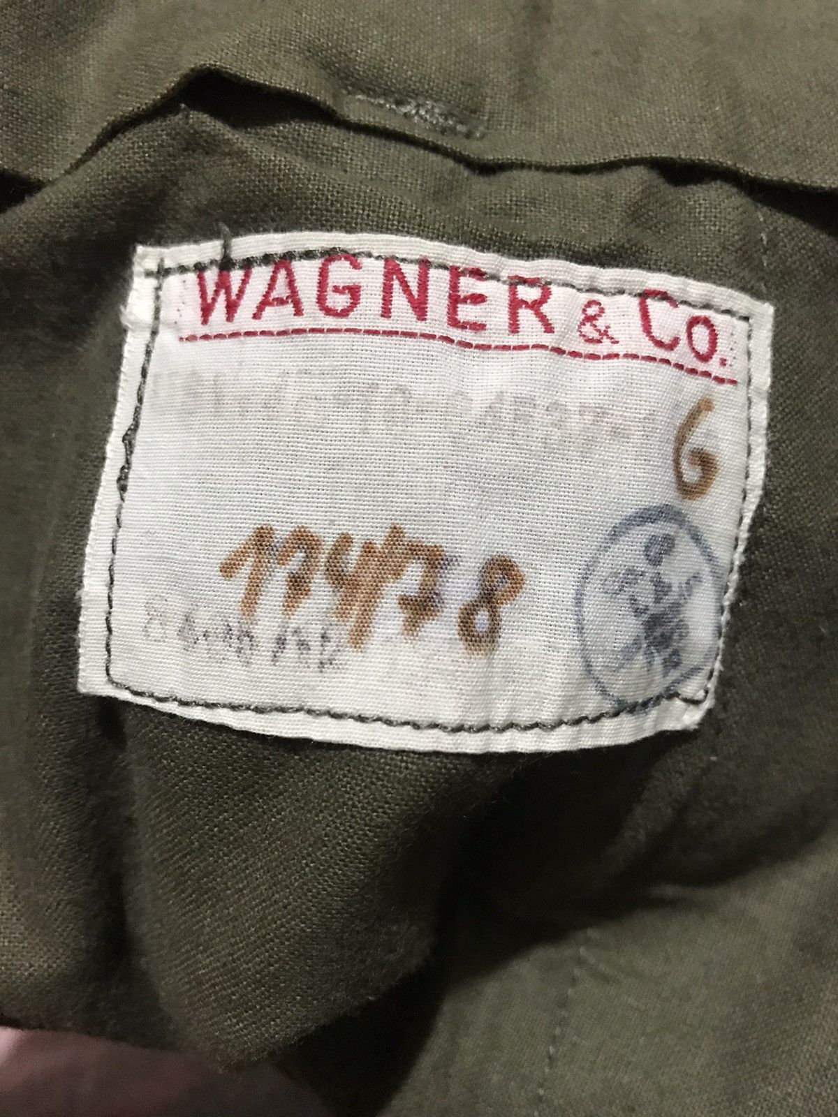 Vintage EXTREME HEAVY DUTY WOOL ANTIQUE GERMAN ARMY WOOL CARGO PANTS Size US 30 / EU 46 - 7 Thumbnail