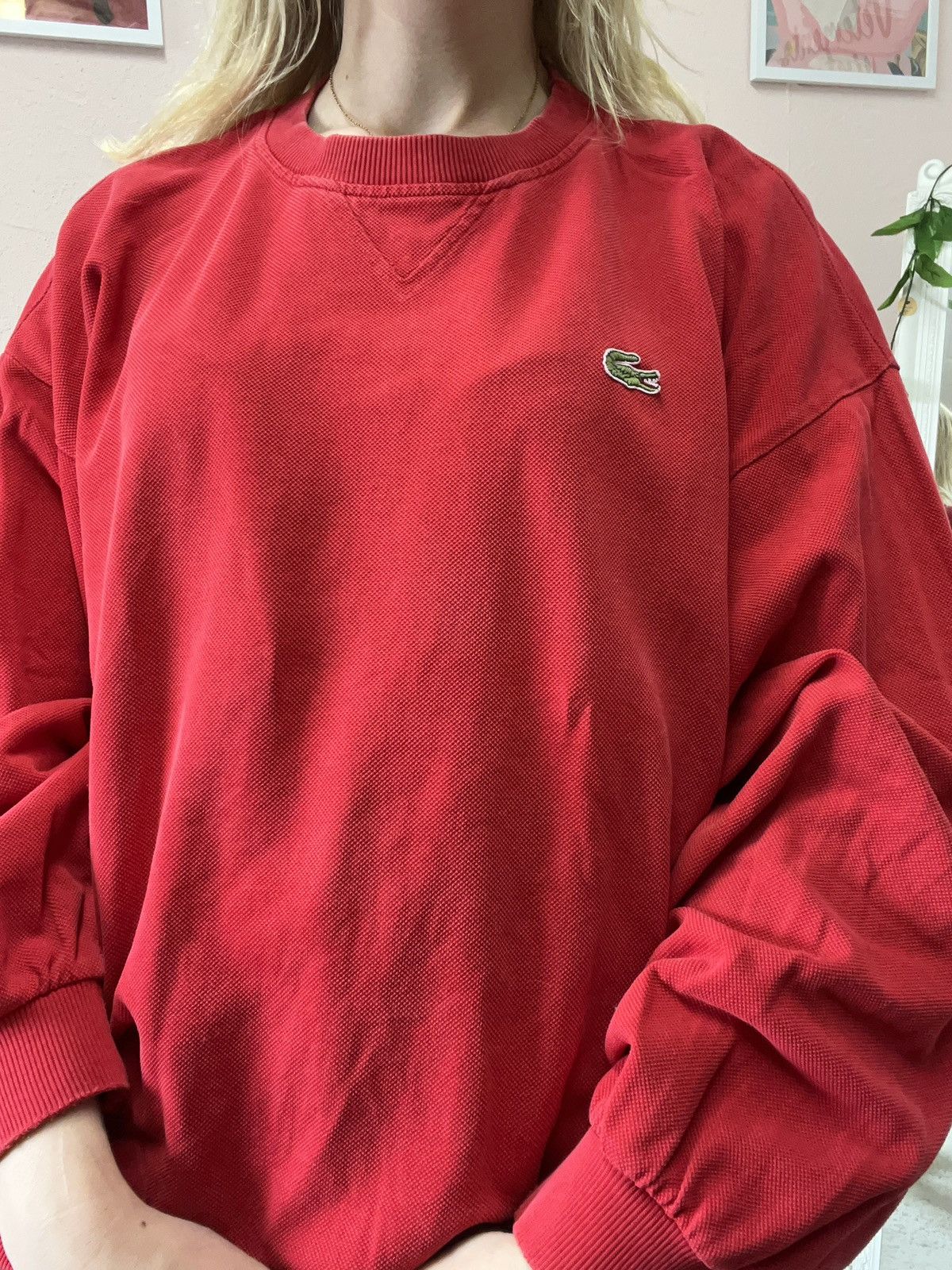 Lacoste Red sweat-shirt Lacoste Size US XL / EU 56 / 4 - 6 Thumbnail