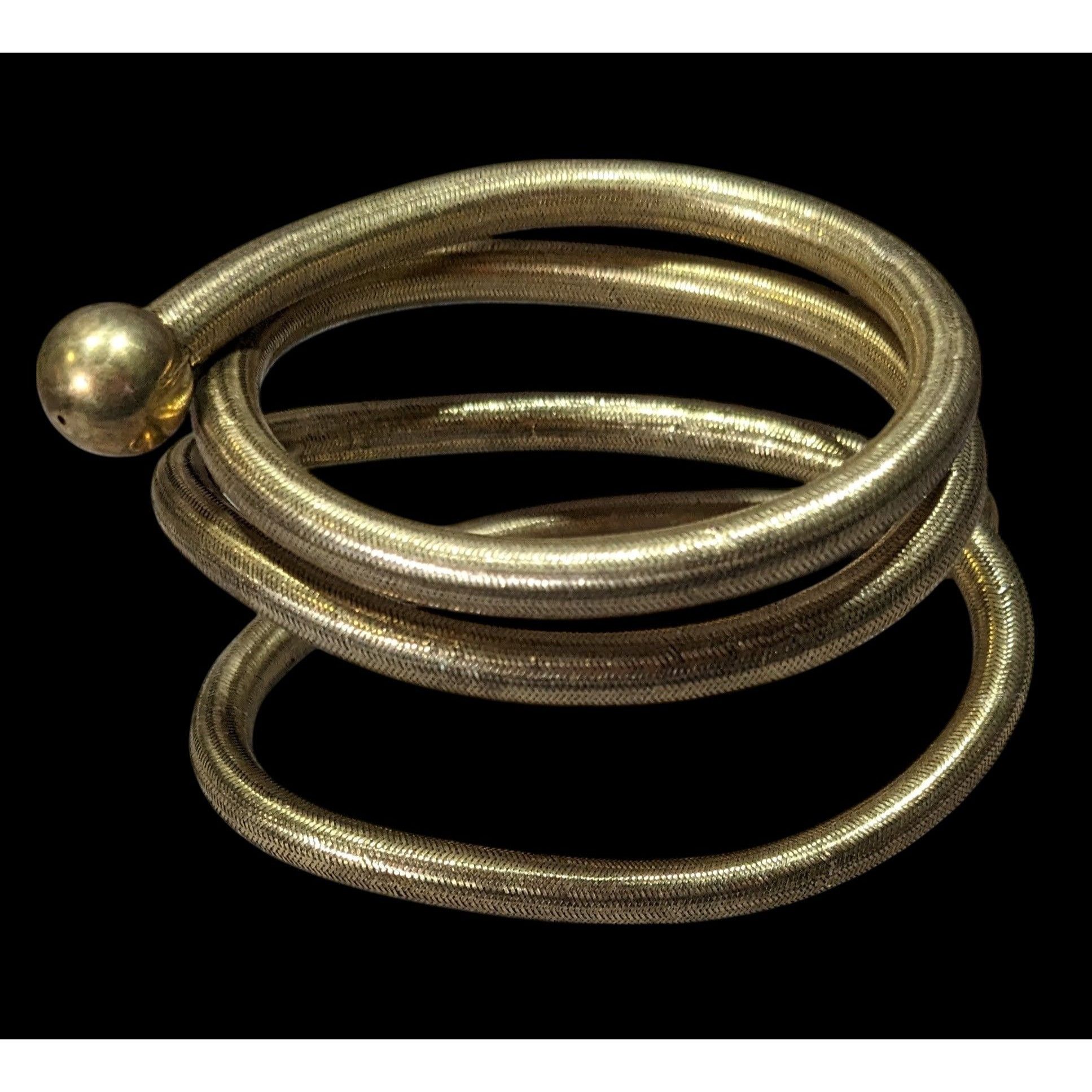 Other Ross + Simmons 18K Gold Over Sterling 4 in 1 Flexible Snake Size ONE SIZE - 1 Thumbnail