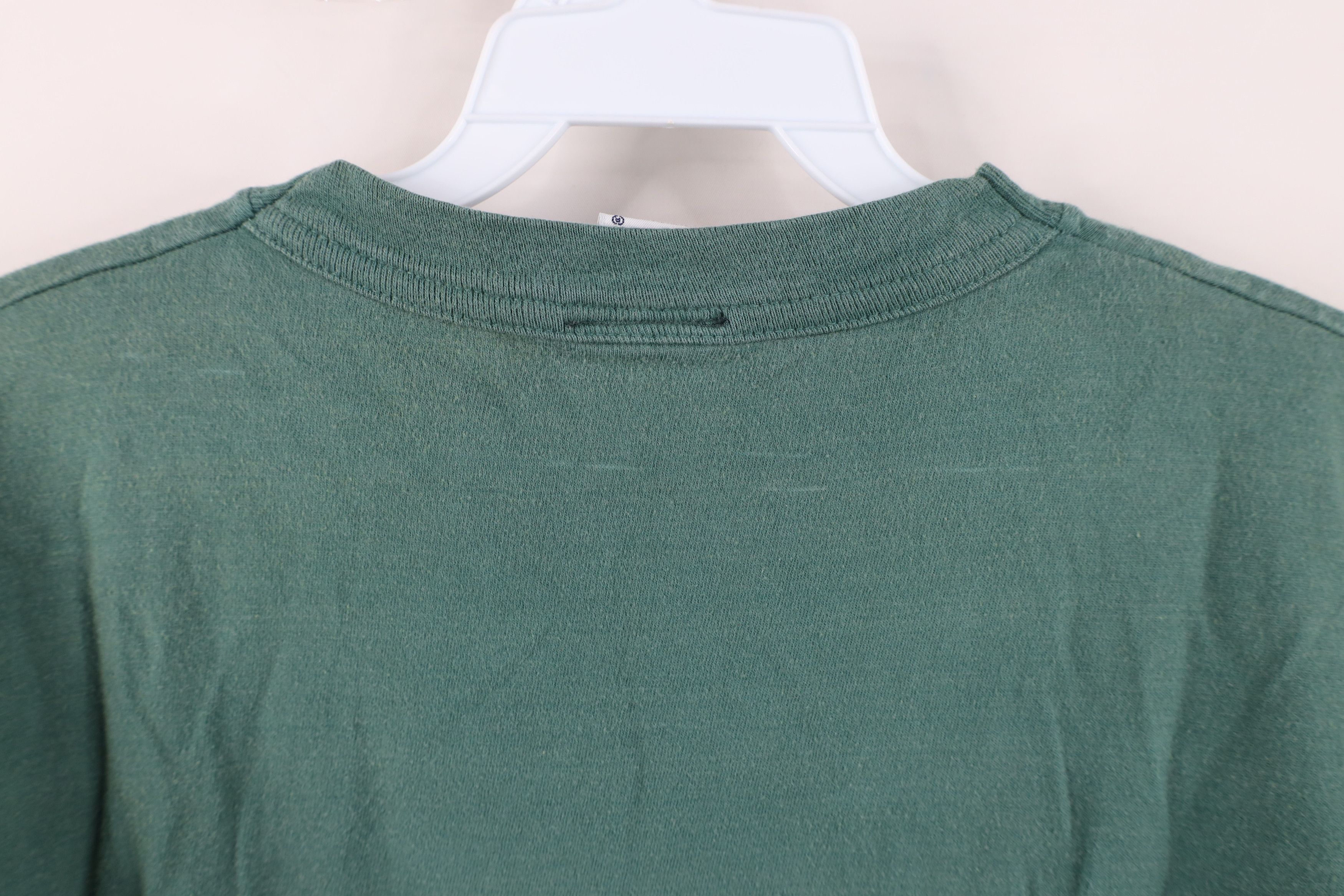 Vintage Vintage 90s Streetwear Deer Buck Mountains T-Shirt Green Size US L / EU 52-54 / 3 - 10 Thumbnail