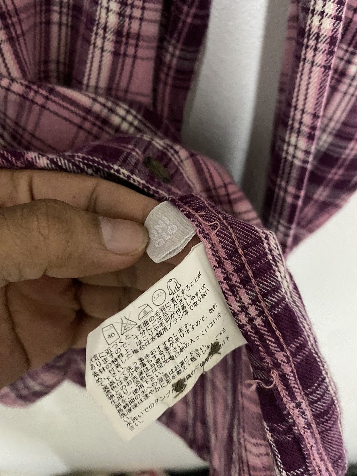 Japanese Brand × Uniqlo Japanese Brand Plaid Tartan Flannel Shirt Size US M / EU 48-50 / 2 - 5 Thumbnail