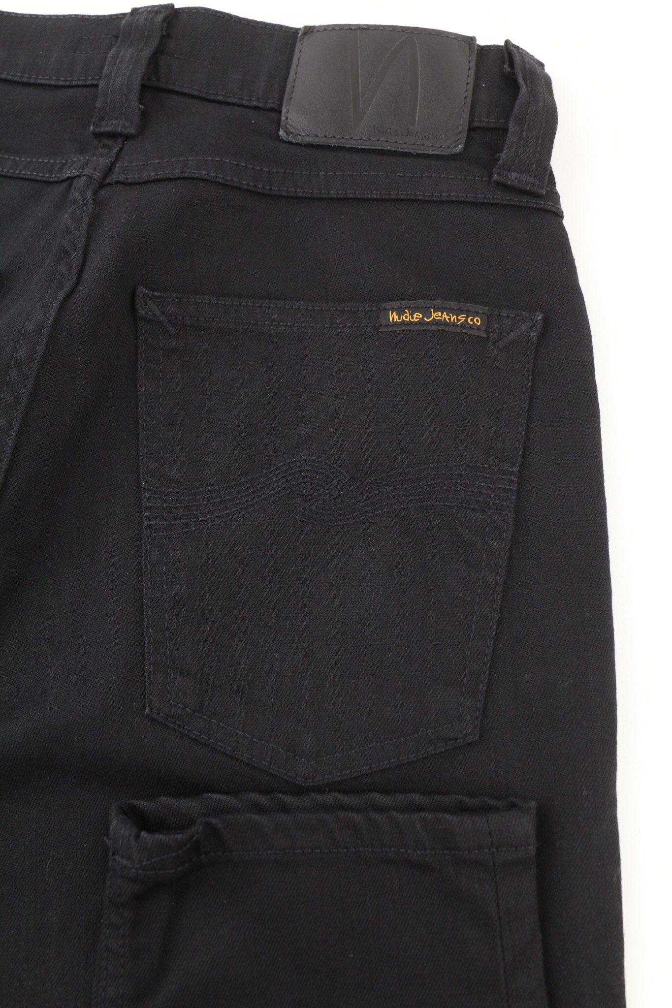 Nudie Jeans PIPE LED CLEAN SLATE W28/L32 Organic Cotton Jeans 80450 Size US 28 / EU 44 - 5 Thumbnail
