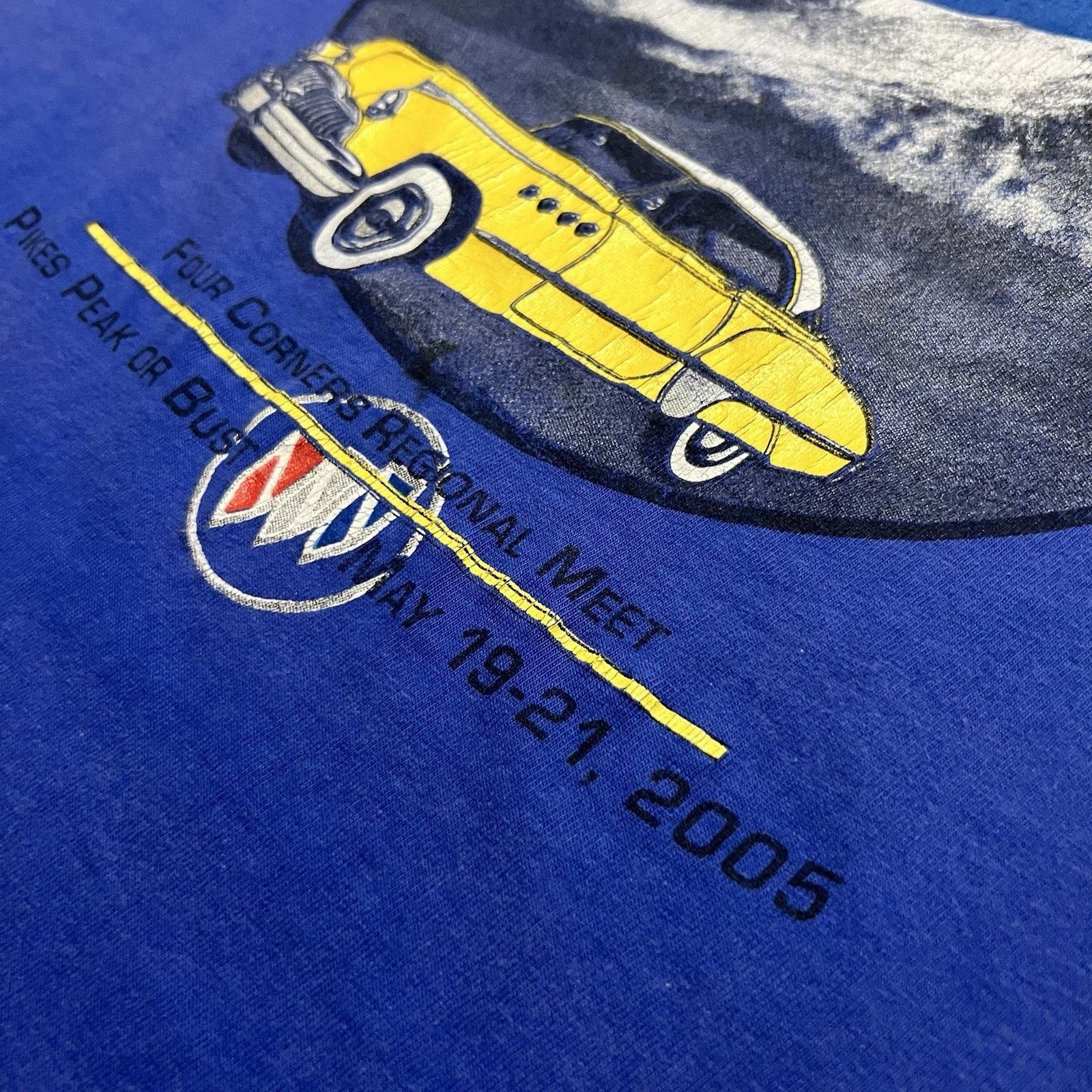 Other VTG Buick Club Of America Blue Car Club Y2K T Shirt 2005 Size US M / EU 48-50 / 2 - 4 Thumbnail
