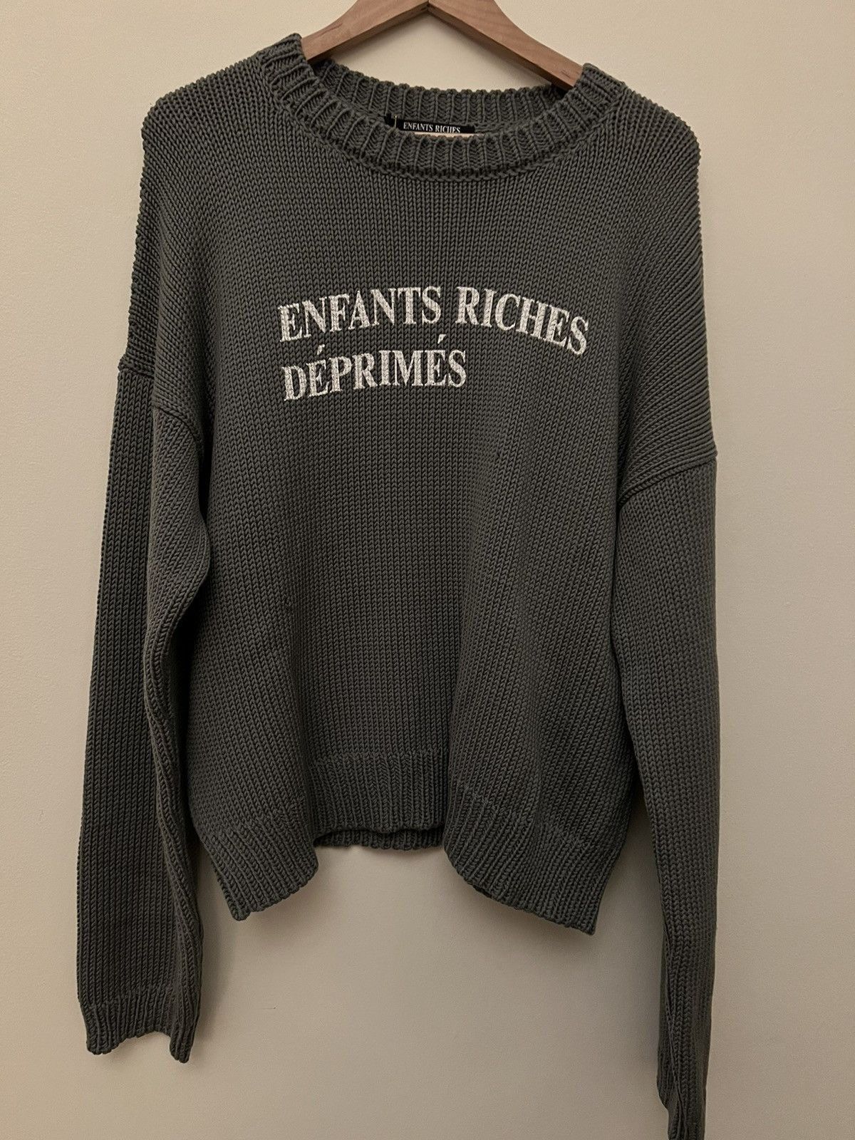 Enfants Riches Deprimes Enfants Riches Deprimes Classique Knit Sweater OVERSIZED FIT Size US S / EU 44-46 / 1 - 1 Thumbnail
