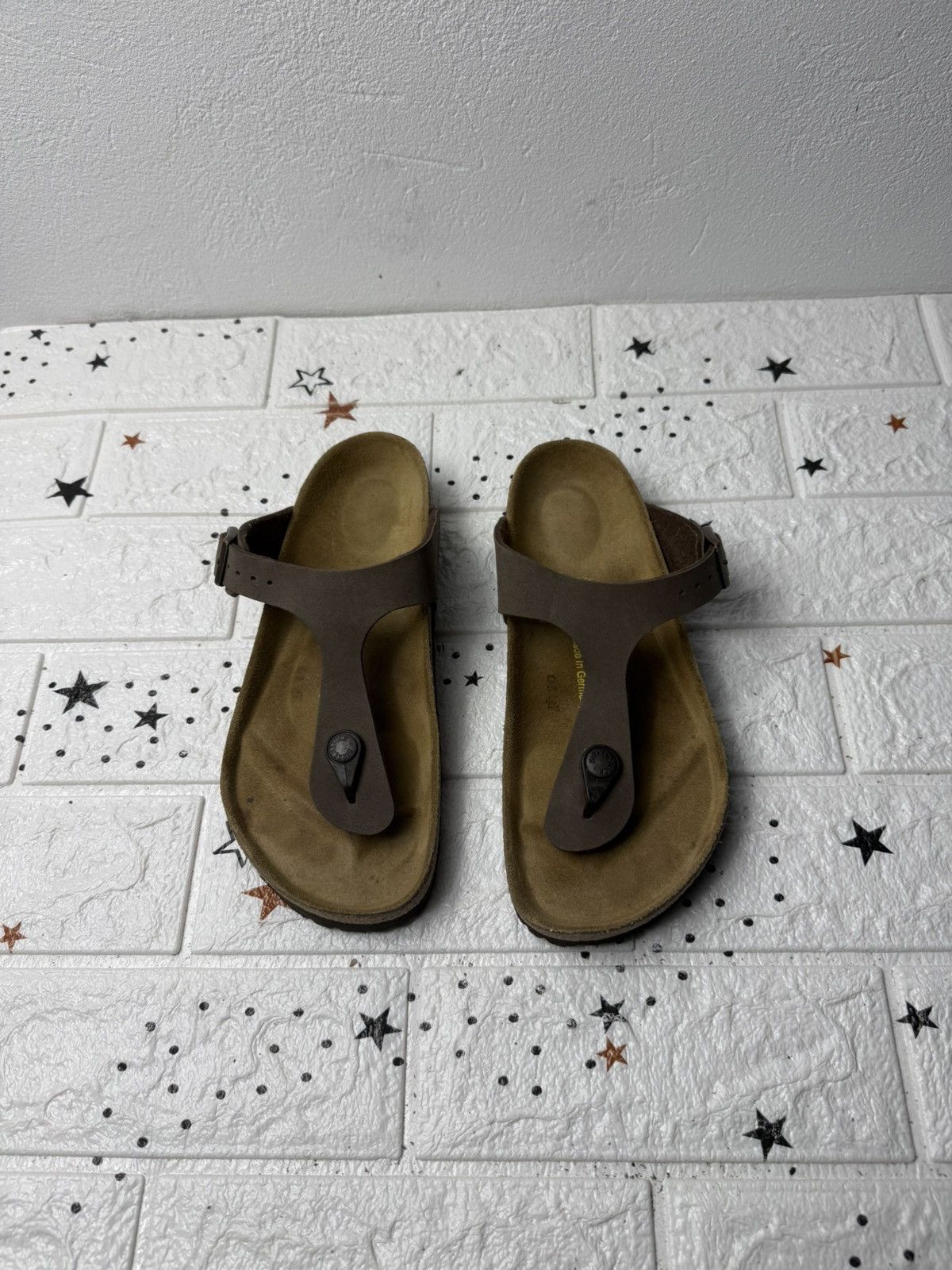 Birkenstock BIRKENSTOCK WOMEN US4.5 UK4 EUR36 Flip Flop Leather Size US 4.5 / IT 34.5 - 1 Thumbnail