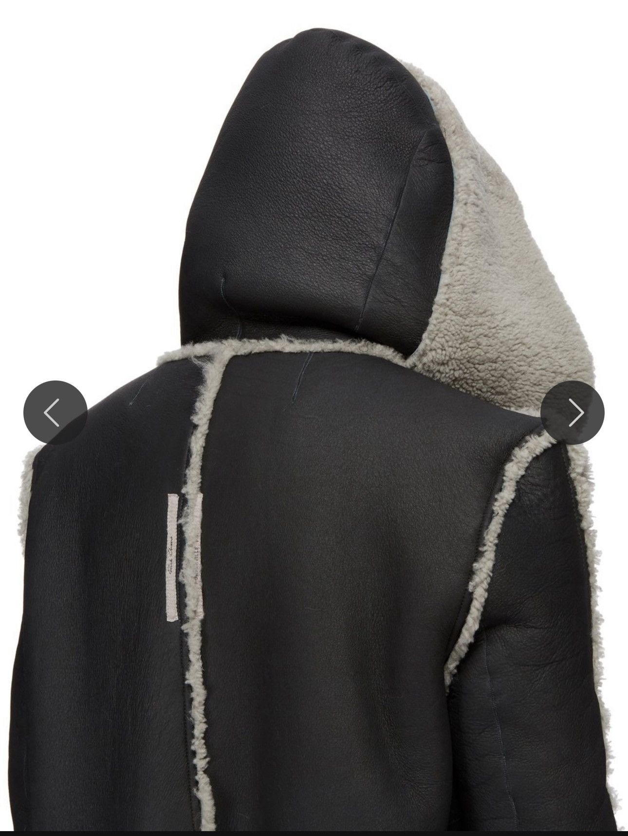 Rick Owens RICK OWENS FW24 PORTERVILLE RUNWAY MERINO SHEARLING Size US L / EU 52-54 / 3 - 6 Thumbnail