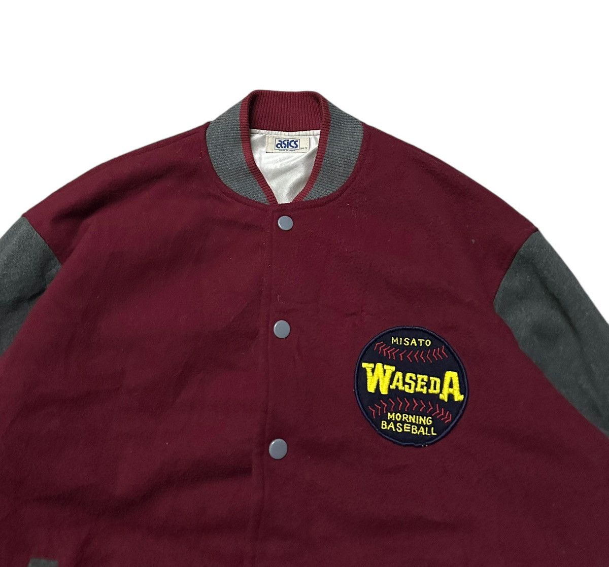 Asics Vintage Asics varsity jacket Size US M / EU 48-50 / 2 - 3 Thumbnail