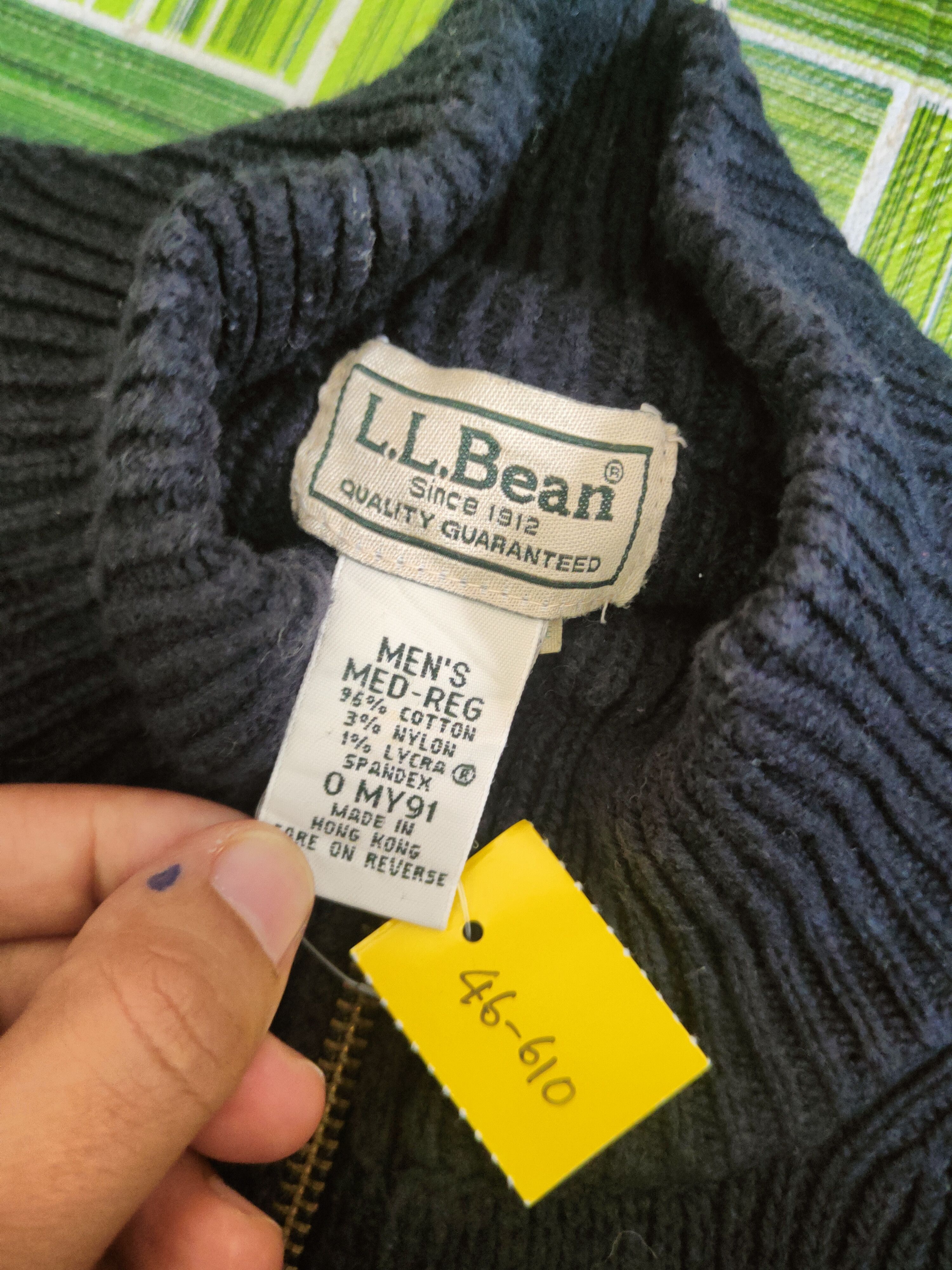 L.L. Bean DL L.L.Bean Black Knitwear Sweaters #46-610 Size US M / EU 48-50 / 2 - 12 Thumbnail