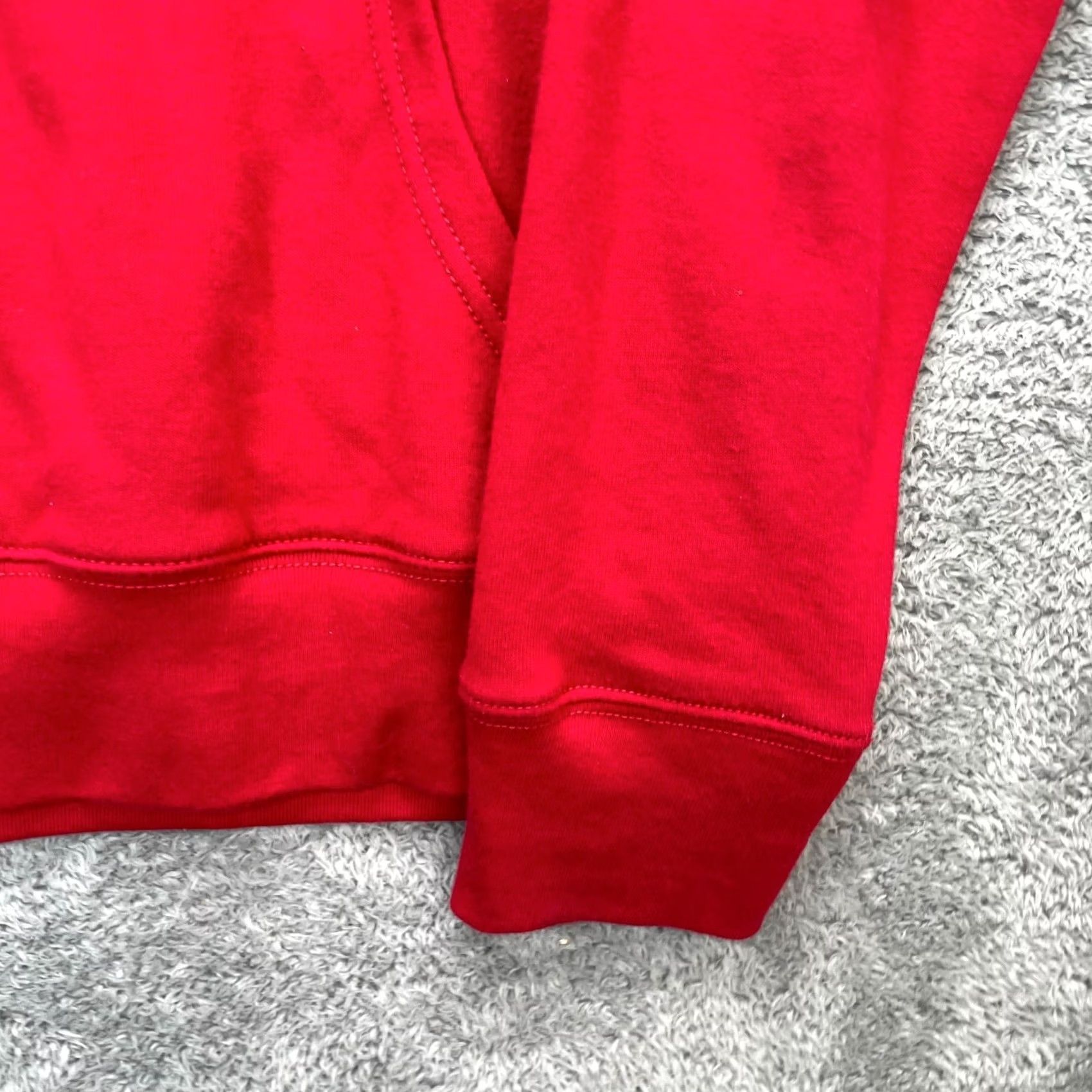 True Religion True Religion Hoodie Mens L Red Graphic Print Fleece Lined Pullover City Street, Hooded, Pockets, Logo, Knitted Size US L / EU 52-54 / 3 - 6 Thumbnail