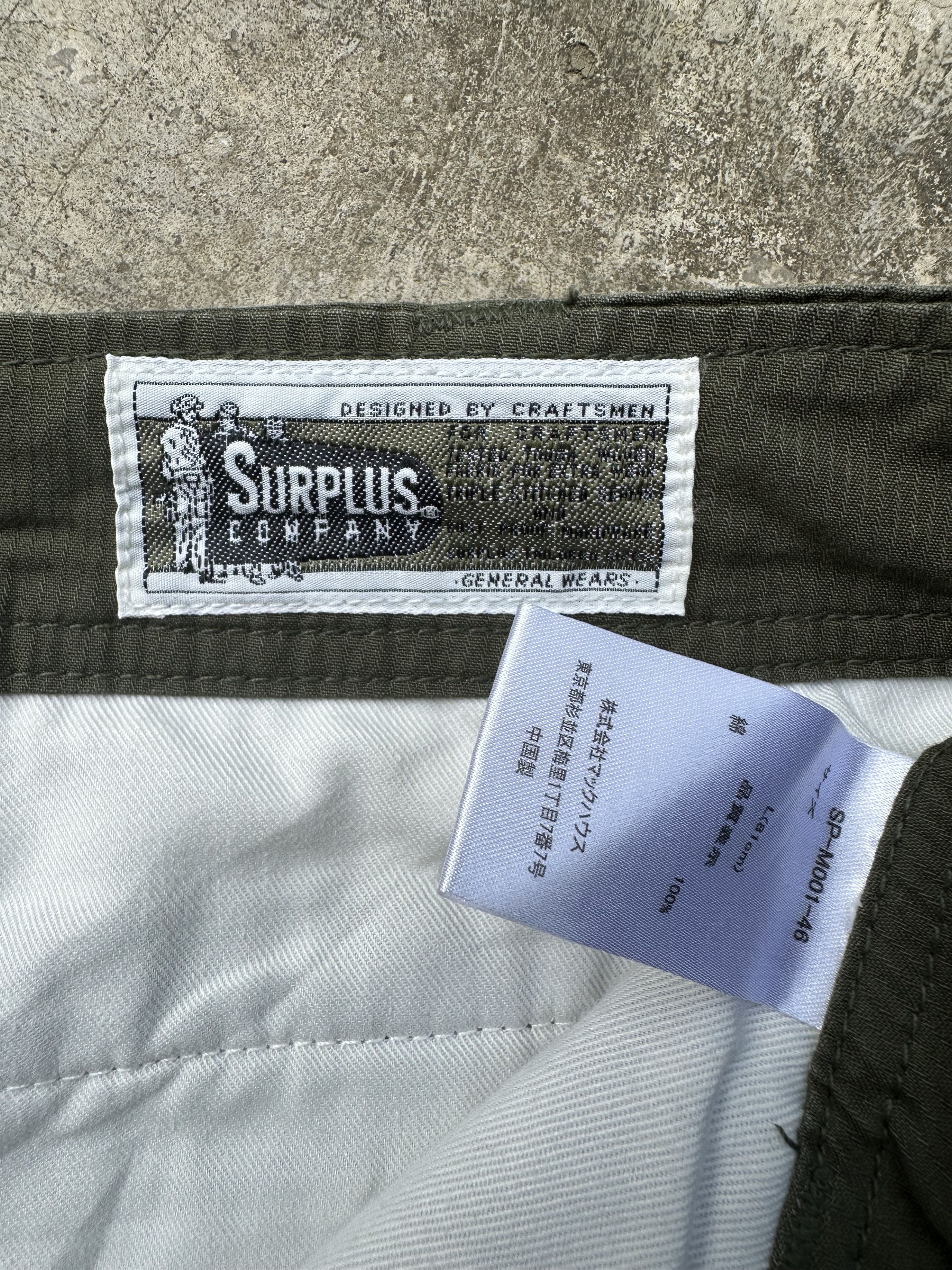 Denim & Supply Ralph Lauren Japanese Brand Surplus Company Multipocket Cargo HBT Pant Size US 29 - 15 Thumbnail