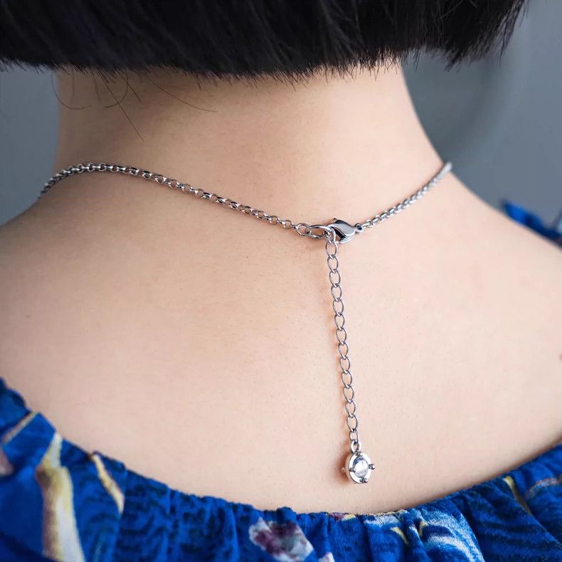 Kenzo KENZO Silver flower crystal ball necklace vintage Size ONE SIZE - 5 Thumbnail