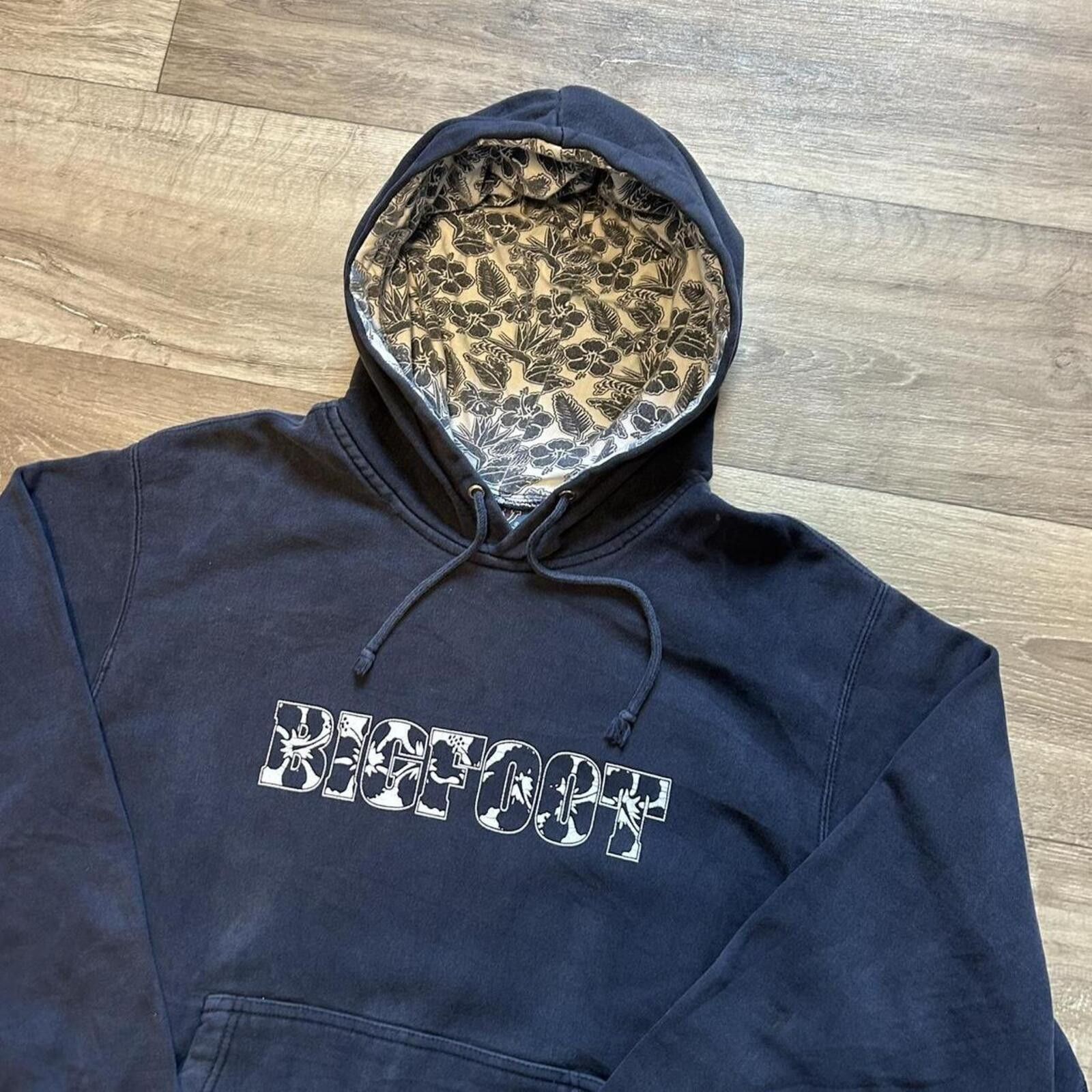Billabong Sick Vintage 90’s Bigfoot Surf Hoodie Billabong style size L Size US L / EU 52-54 / 3 - 3 Thumbnail