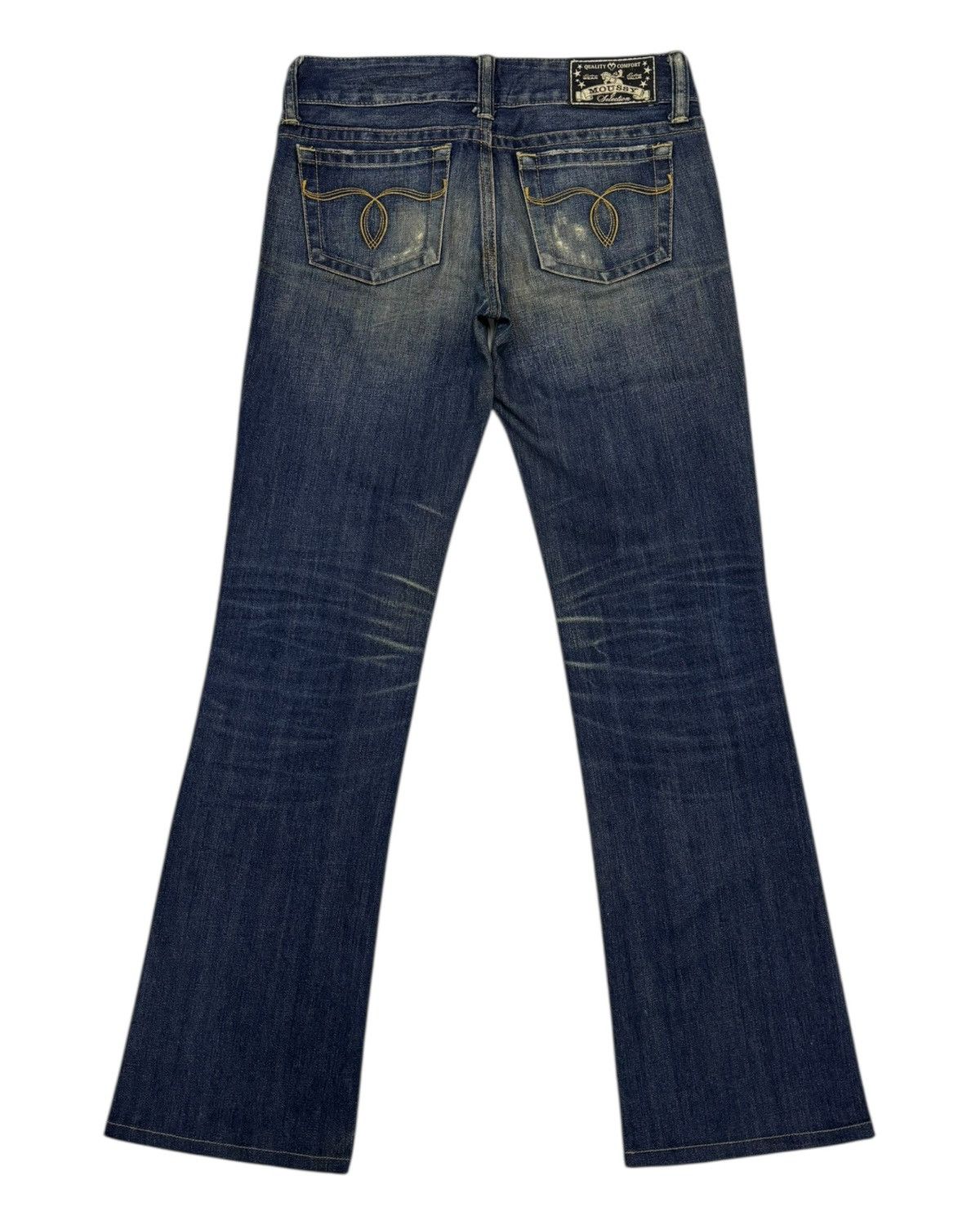 If Six Was Nine × Le Grande Bleu (L.G.B.) × MOUSSY Flare Jeans IfSixWasNine Lgb Style Moussy Bootcut Jeans Size 27" / US 4 / IT 40 - 8 Thumbnail