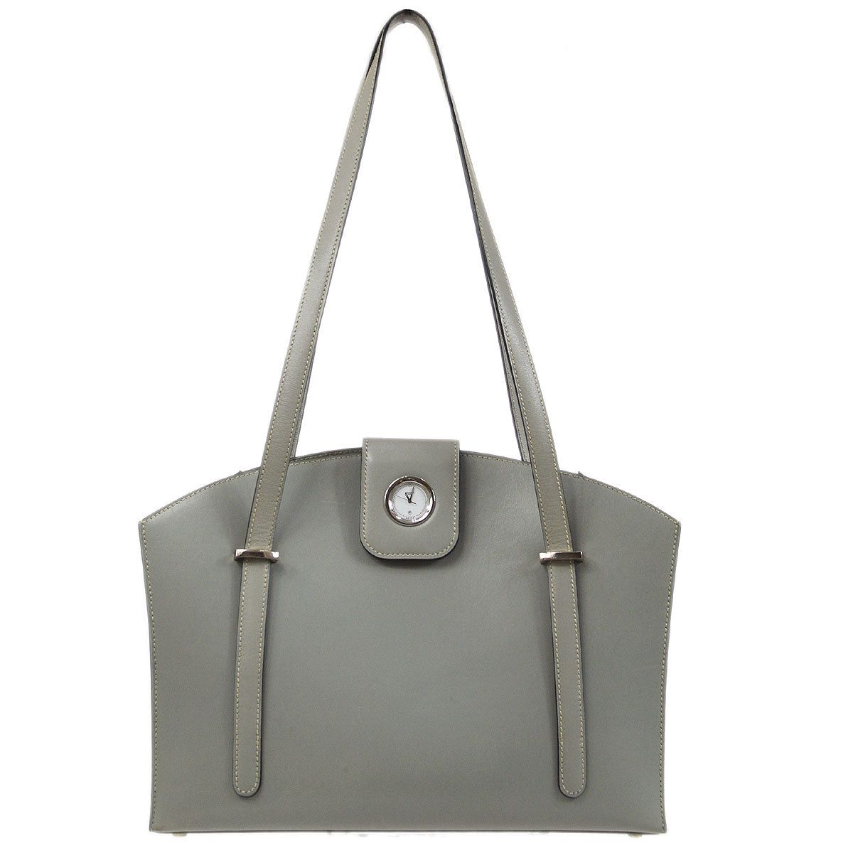 image of Hermes 1999 Lin Box Calf Gray 73164 in Black, Women's