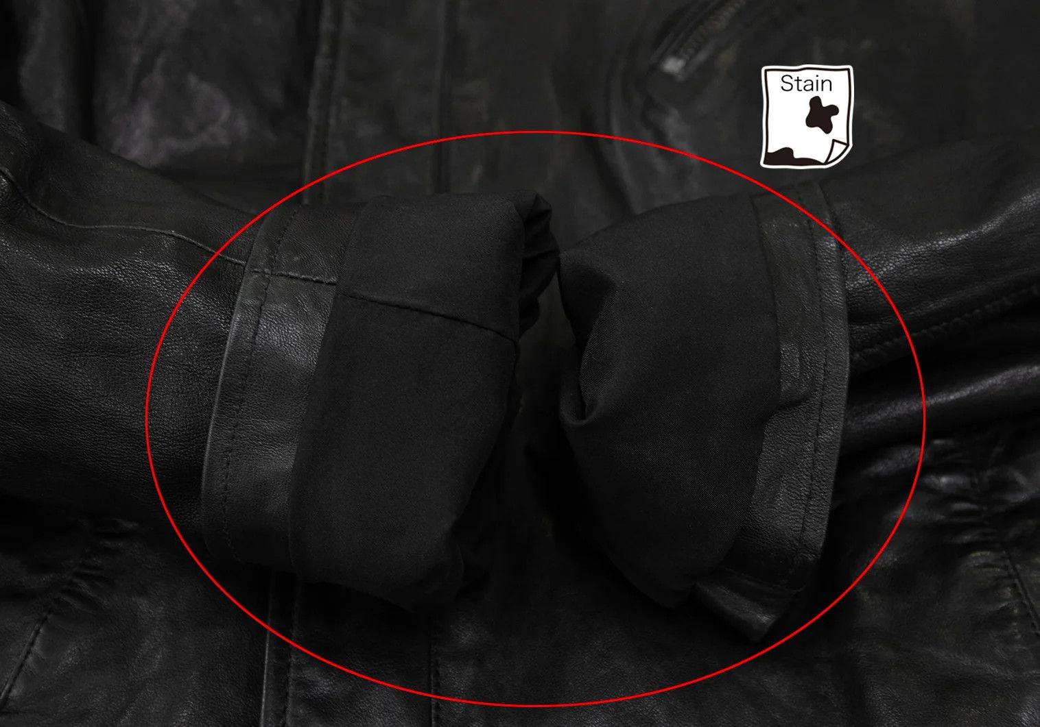 Emporio Armani Sheep Leather Rider Jacket in Black, Size 48 Size US M / EU 48-50 / 2 - 6 Thumbnail