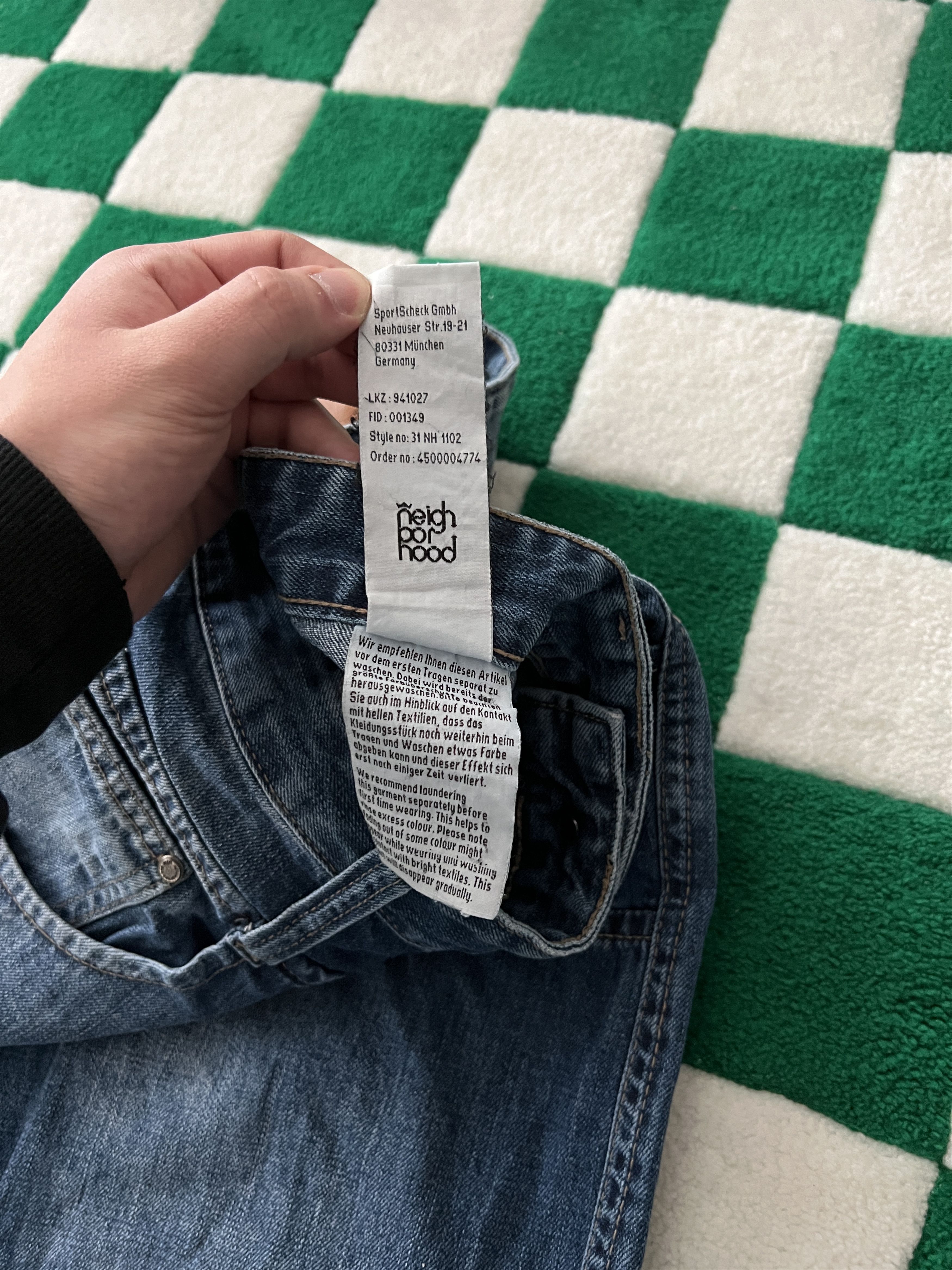 Japanese Brand Vintage Neighborhood True Denim Japanese Denim Jeans Size US 34 / EU 50 - 15 Thumbnail