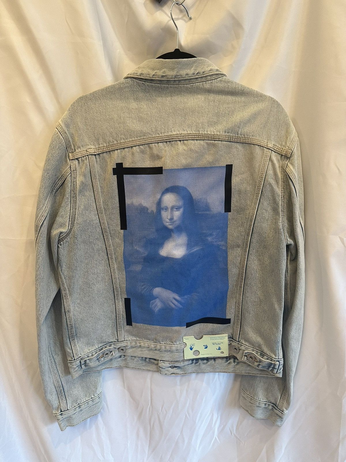 Off-White Off-White Mona Lisa Denim Jacket Size US L / EU 52-54 / 3 - 8 Thumbnail