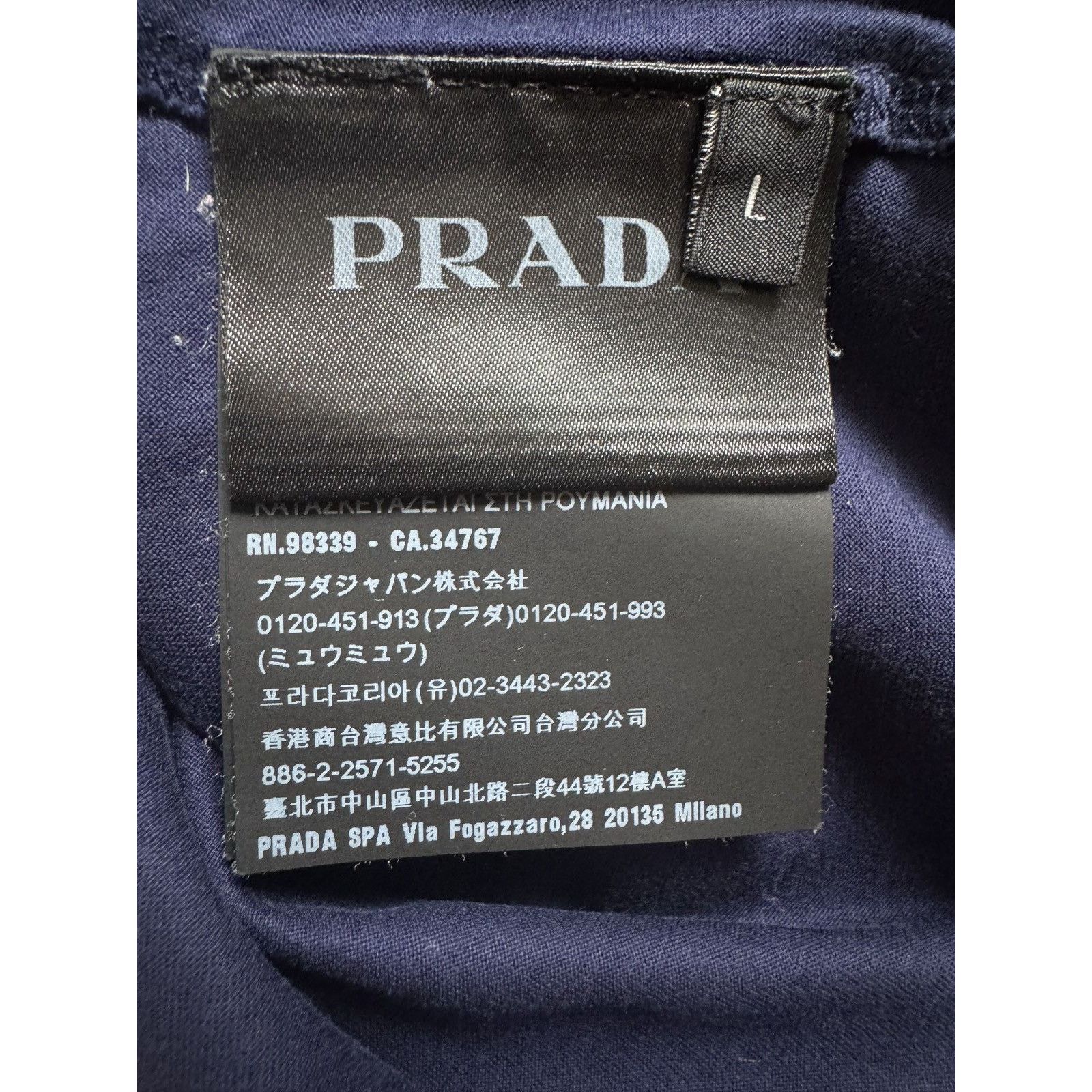 Prada Prada Milano 2016 Archive Pocket T-Shirt Size US L / EU 52-54 / 3 - 5 Thumbnail