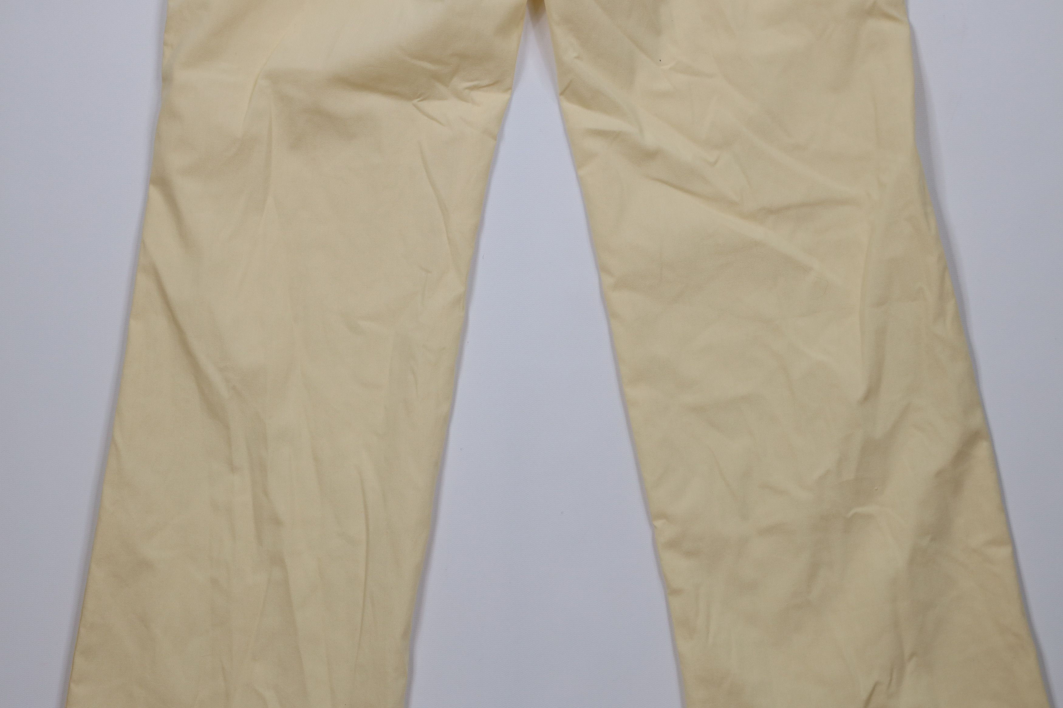Vintage Vintage 70s Streetwear Flared Wide Leg Pants Pale Yellow USA Size US 32 / EU 48 - 12 Thumbnail