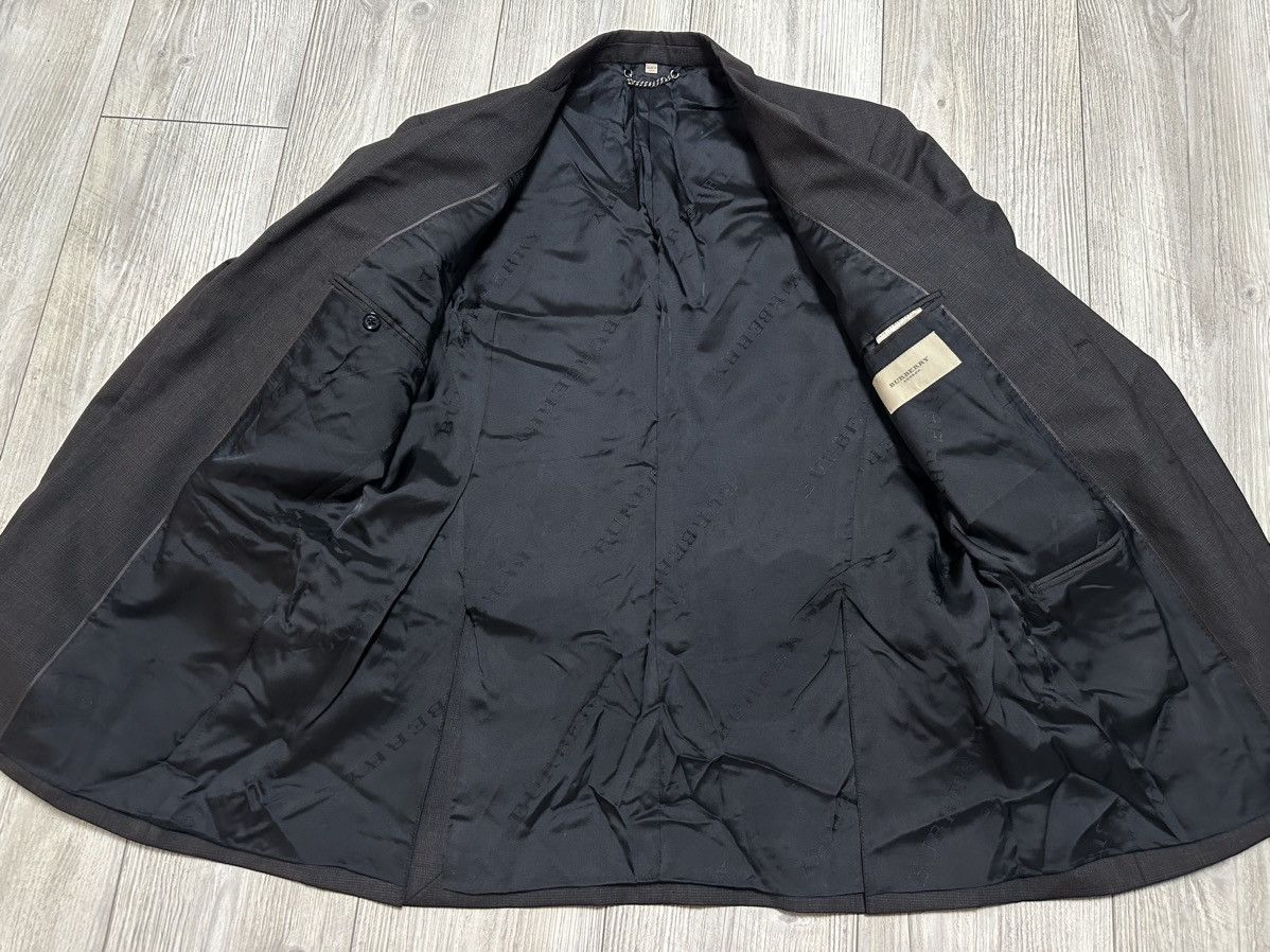 Burberry Vintage Gray Burberry Blazer Size 52R - 6 Thumbnail