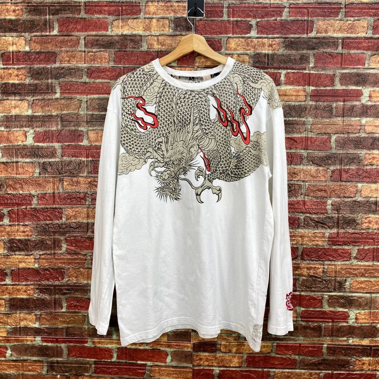 Japanese Brand JAPANESE DRAGON YAKUZA SHIRT Size US L / EU 52-54 / 3 - 2 Thumbnail