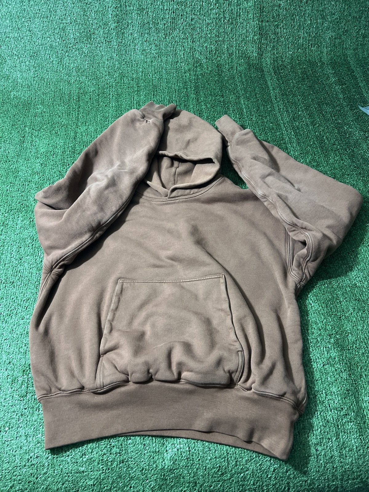 Gap × Yeezy Yeezy Gap Hoodie Brown Size Medium Size US M / EU 48-50 / 2 - 2 Thumbnail