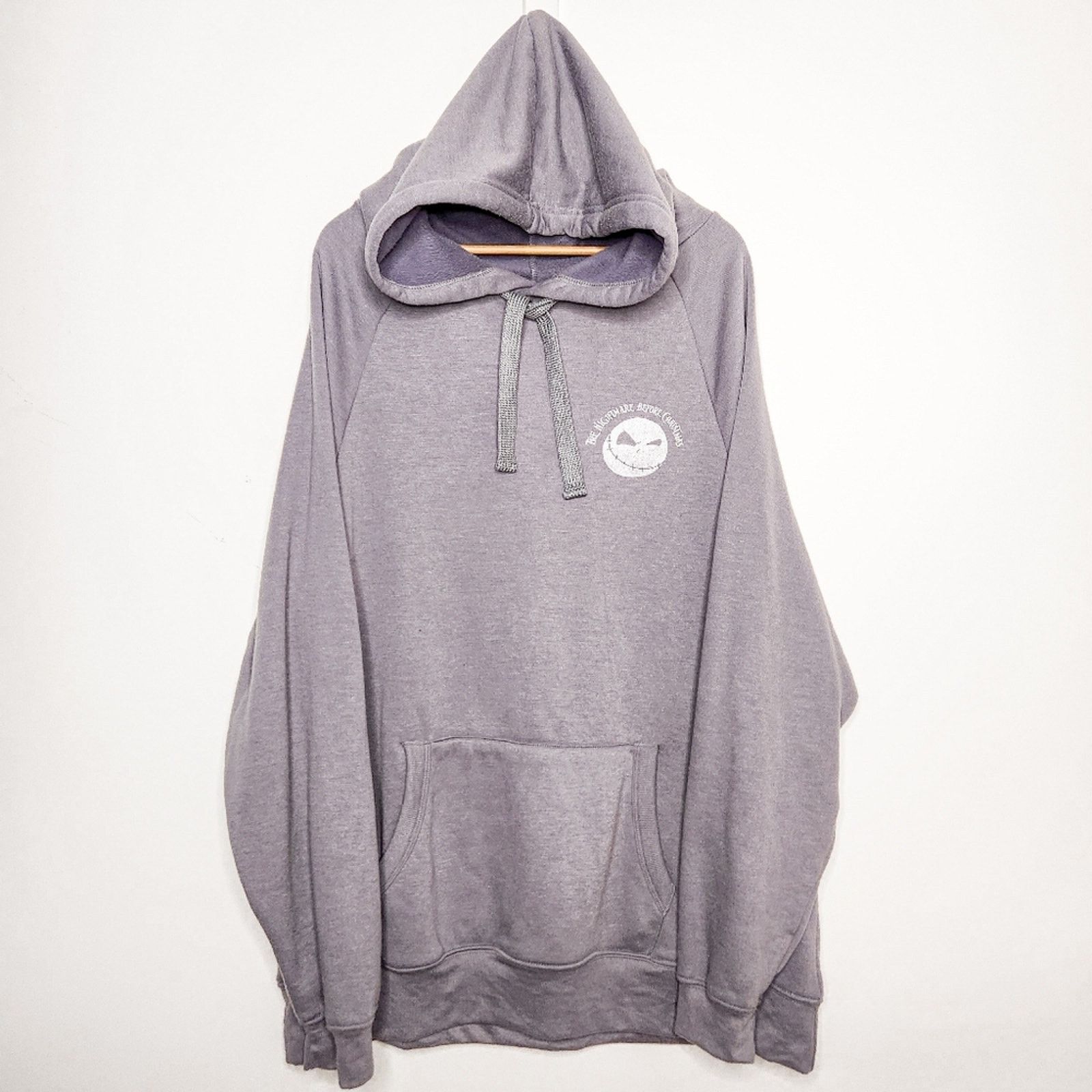 Disney Disney Nightmare Before Christmas Grey Hoodie Size XXL Size US XXL / EU 58 / 5 - 1 Thumbnail