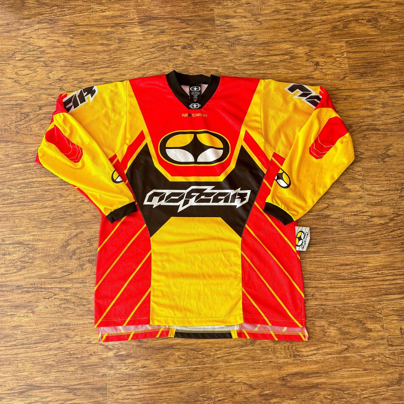 Y2K Sobe No Fear Honda Motocross Jersey shops