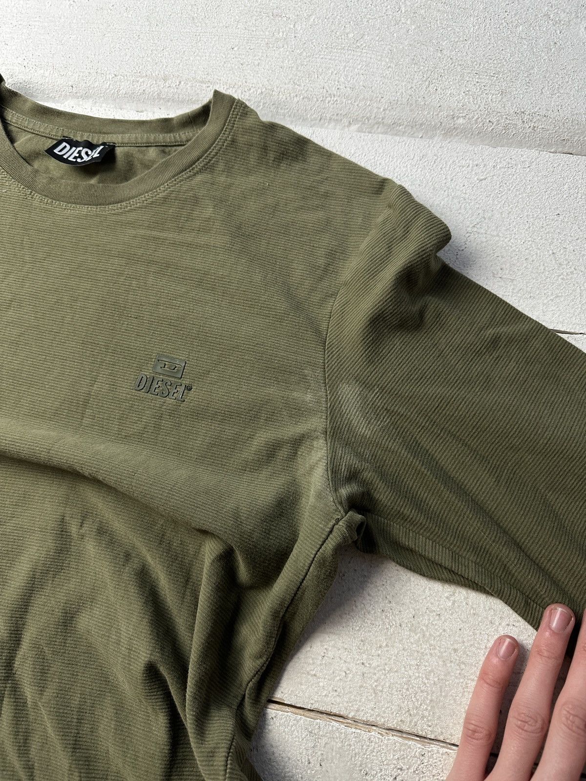 Diesel 🚨CRAZY DIESEL LONGSLEEVE Y2K WITH LOGO STAR RARE OPIUM Size US XL / EU 56 / 4 - 8 Thumbnail