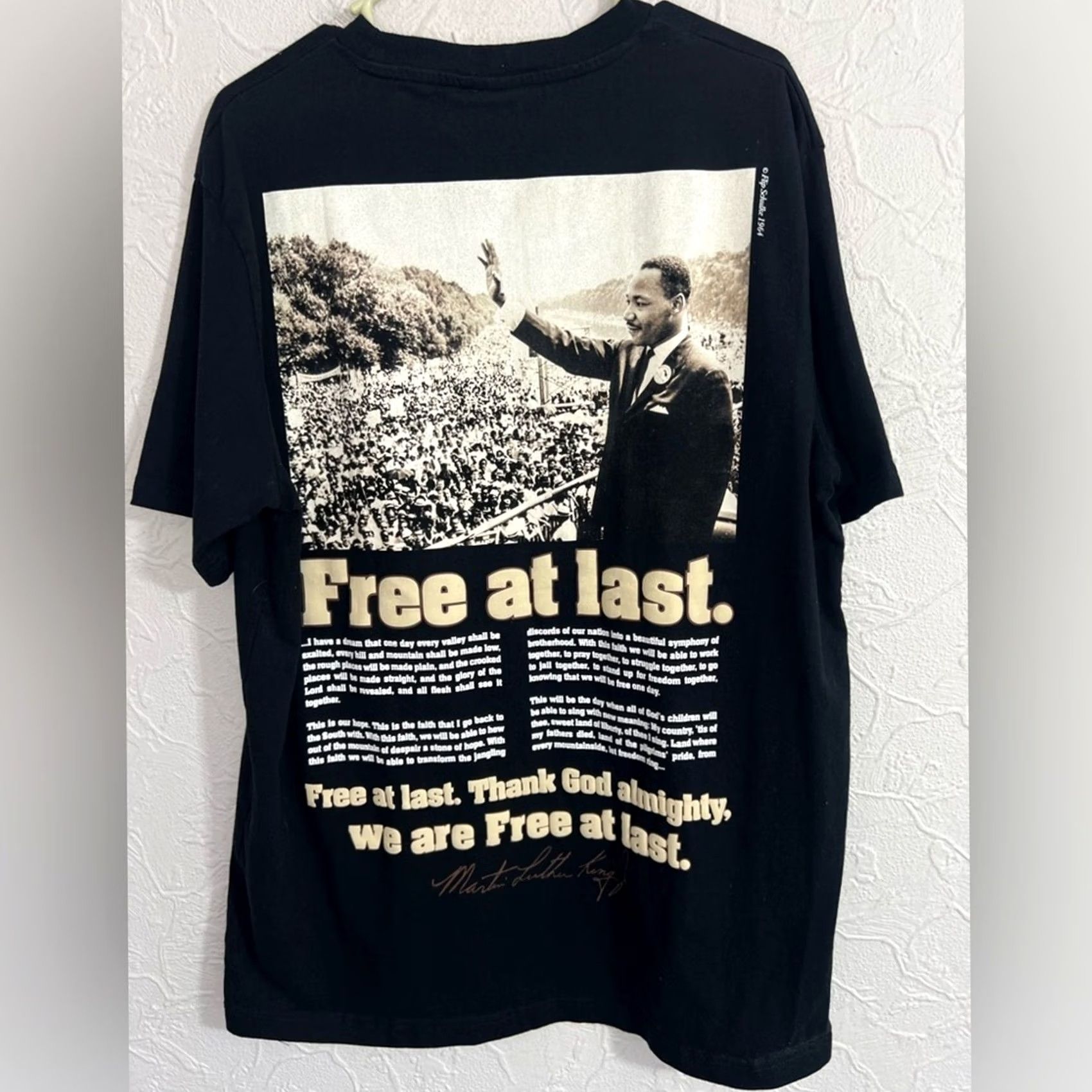 Palace Shoe Palace Martin Luther King MLK I Have A Dream Free At Last LE Shirt SZ XL Men Size US XL / EU 56 / 4 - 2 Thumbnail
