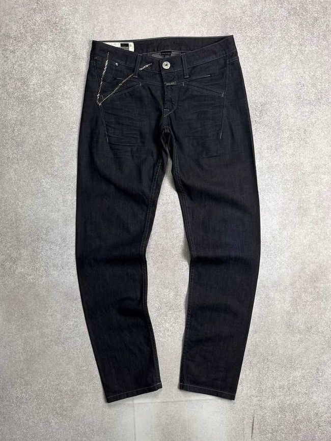 パンツ archive grunge baggy black denim pants Archive grunge baggy black denim pants