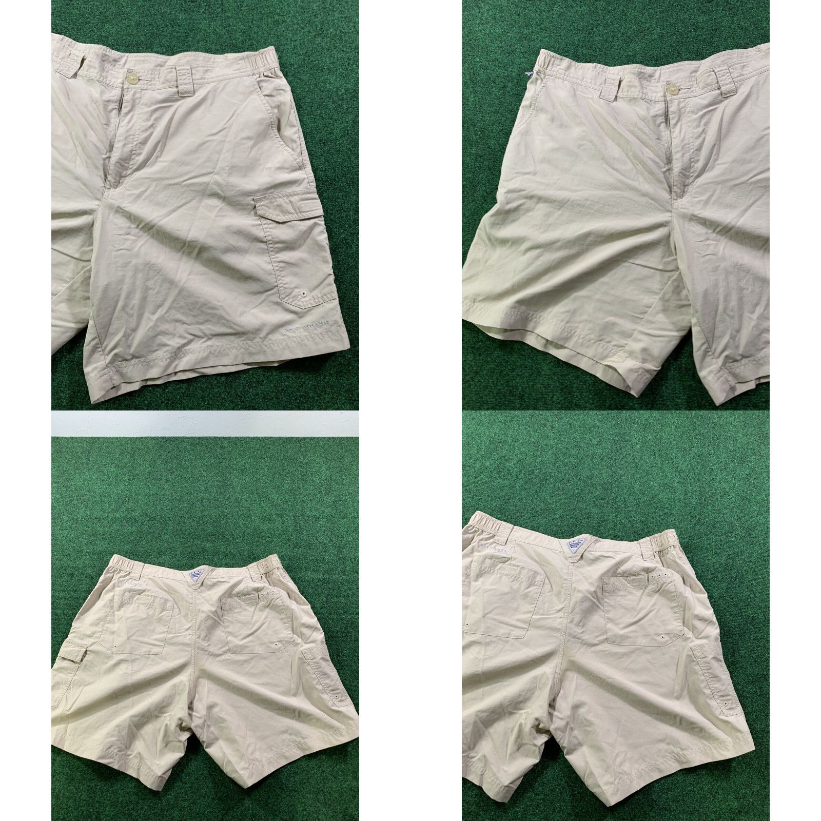 Logo 7 Columbia Shorts Mens Adult Khaki Casual Outdoor PFG Logo Pockets Size 40W Size US 40 / EU 56 - 8 Thumbnail