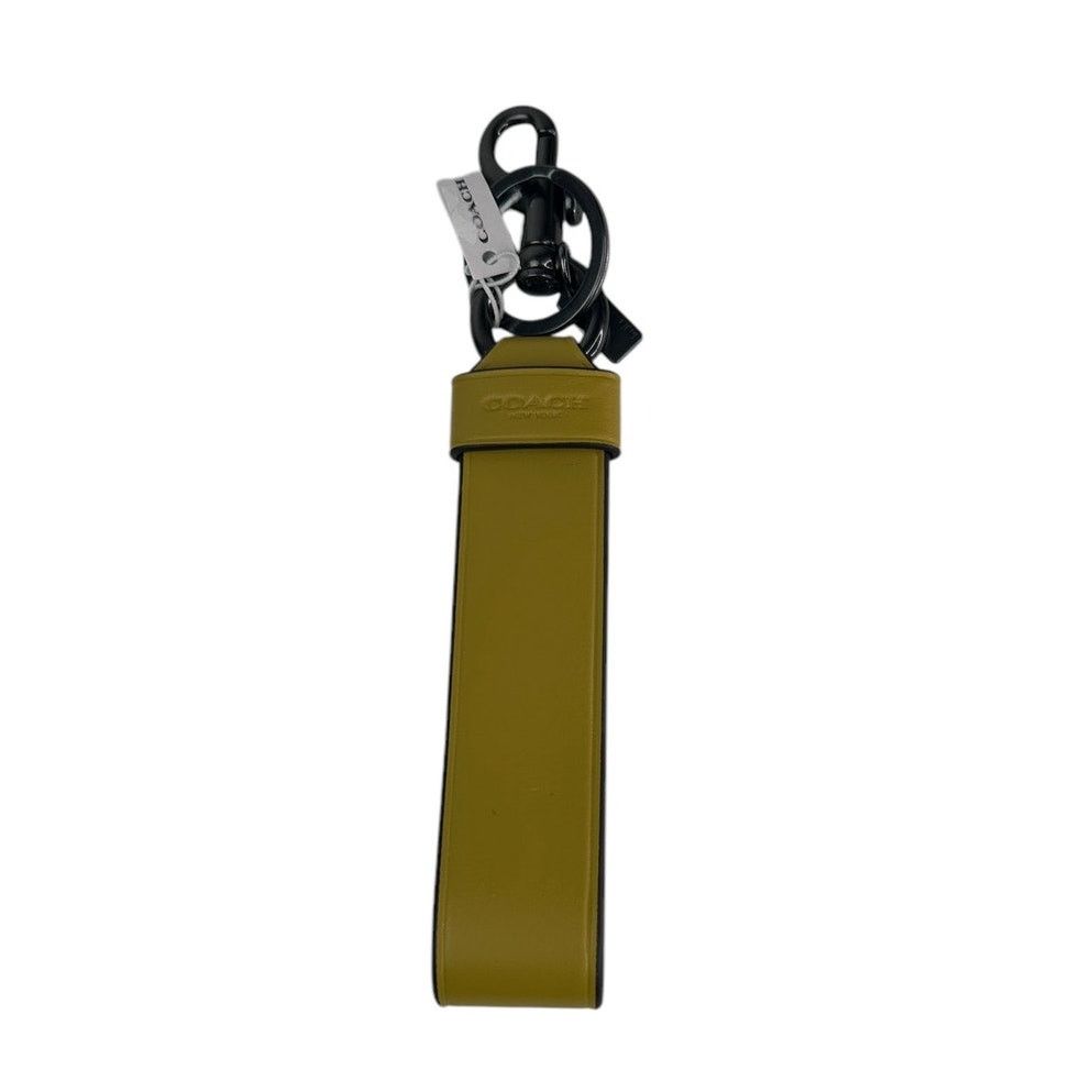 Coach Coach Large Loop Key Fob Bag Charm in Chartreuse Size ONE SIZE - 6 Thumbnail