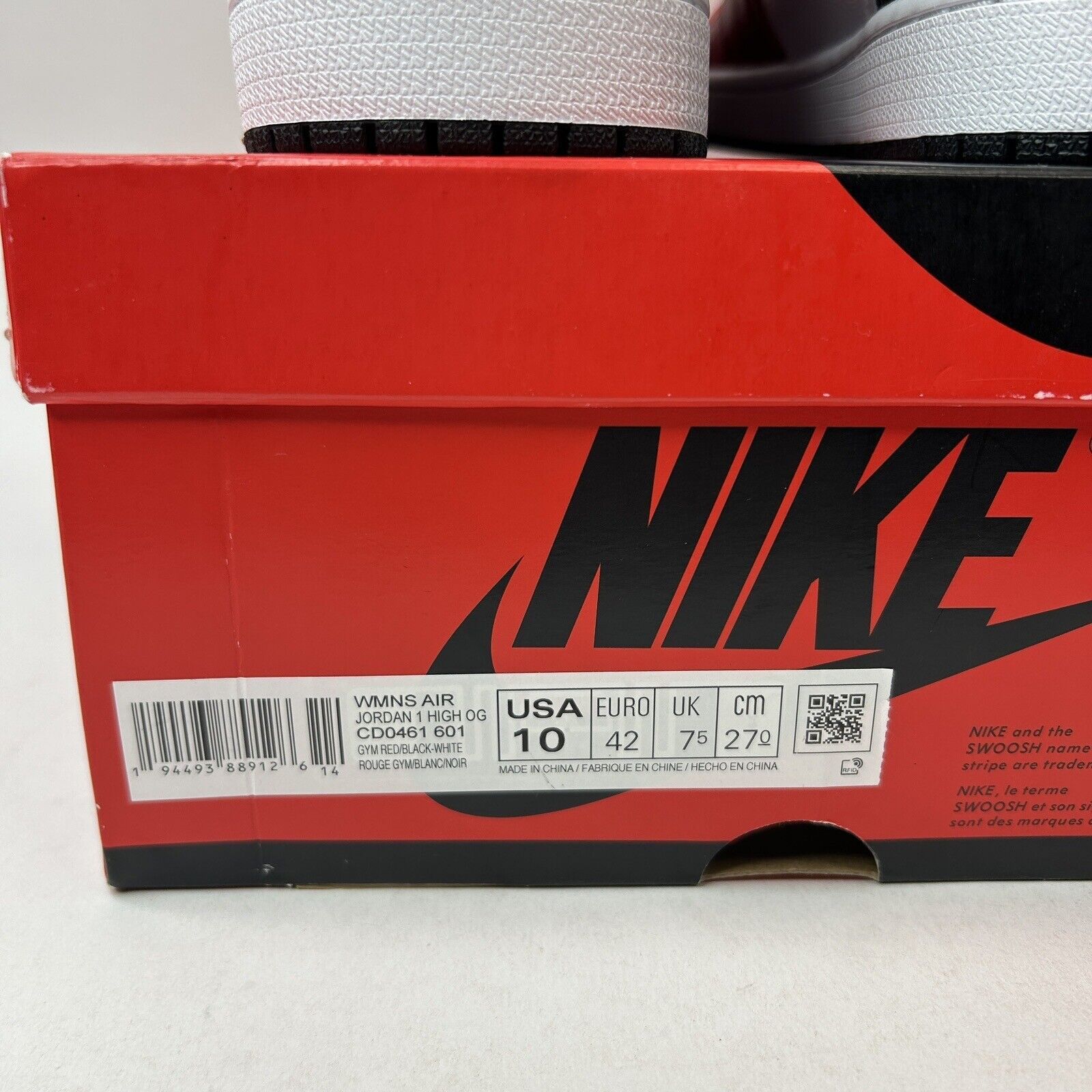 Jordan Brand Nike Air Jordan 1 Retro High OG “Satin Snake Chicago” 2023 Size US 10 / IT 40 - 5 Thumbnail