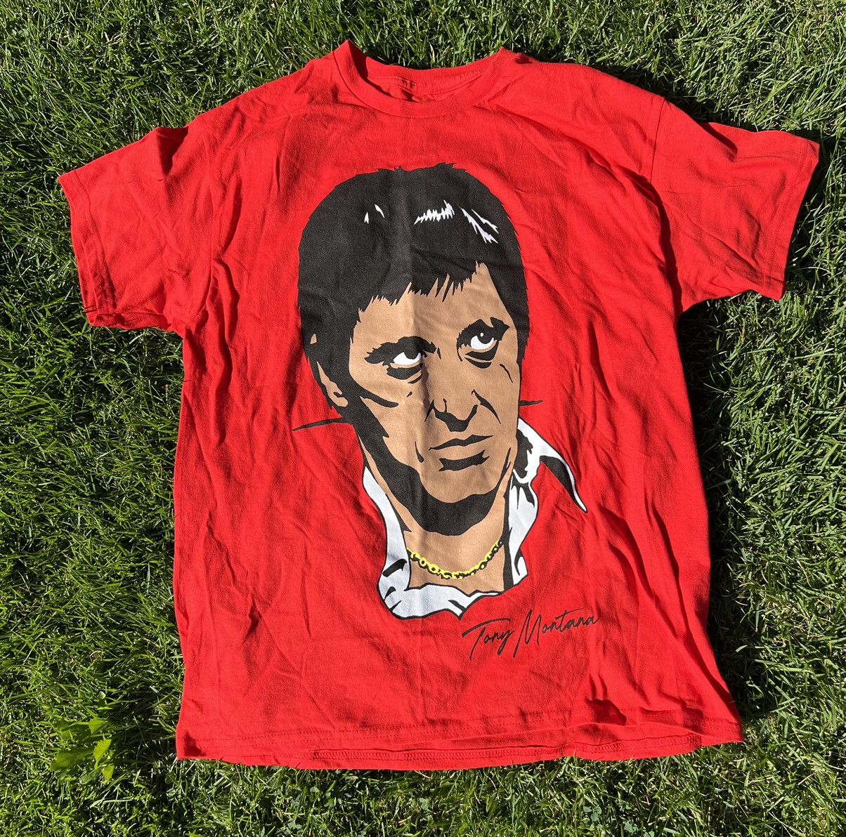 Other Official Scarface Double-sided Graphic T- Shirt XLarge Size US XL / EU 56 / 4 - 1 Thumbnail