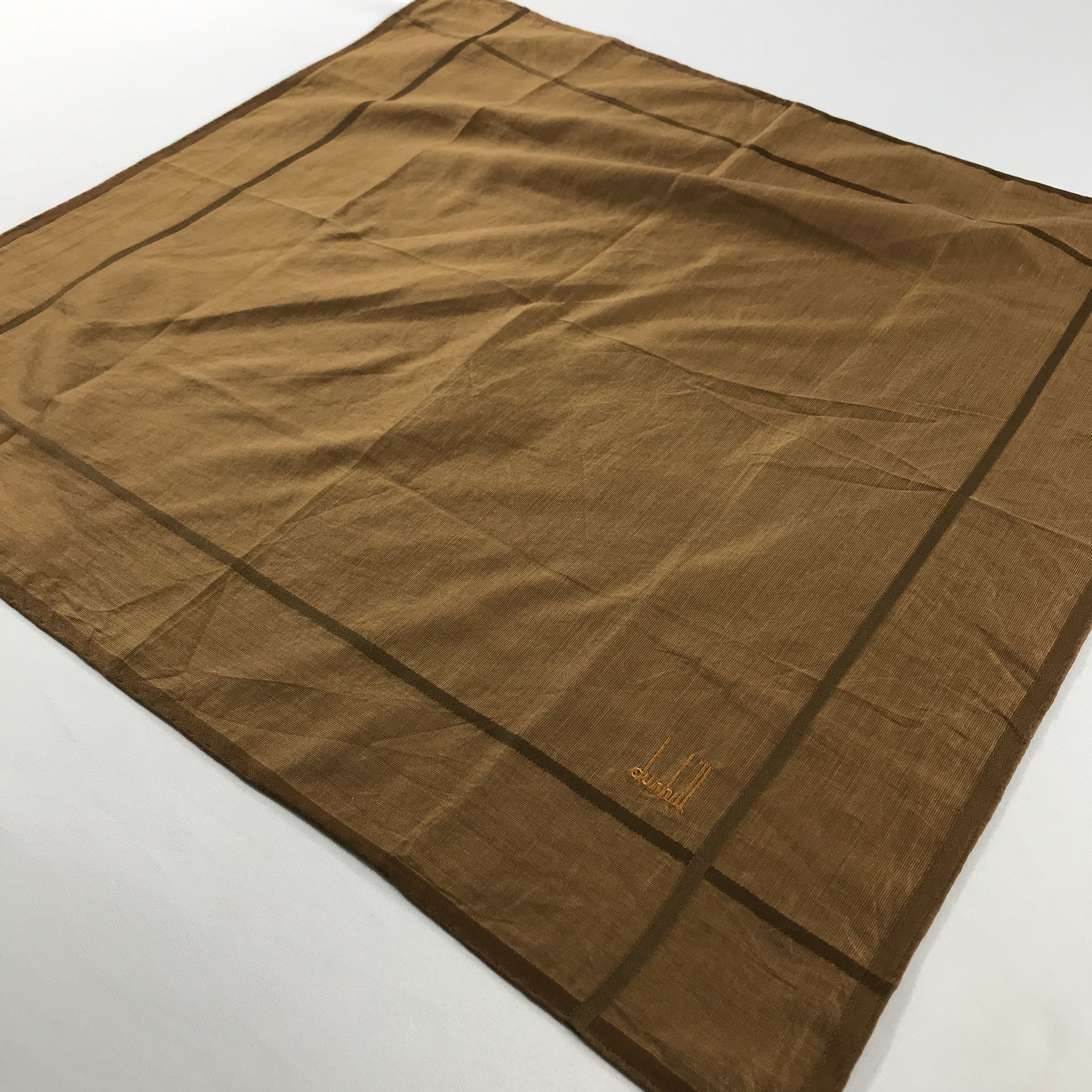 Alfred Dunhill × Vintage Dunhill Bandana / Handkerchief / Neckerchief -S2470 Size ONE SIZE - 2 Thumbnail
