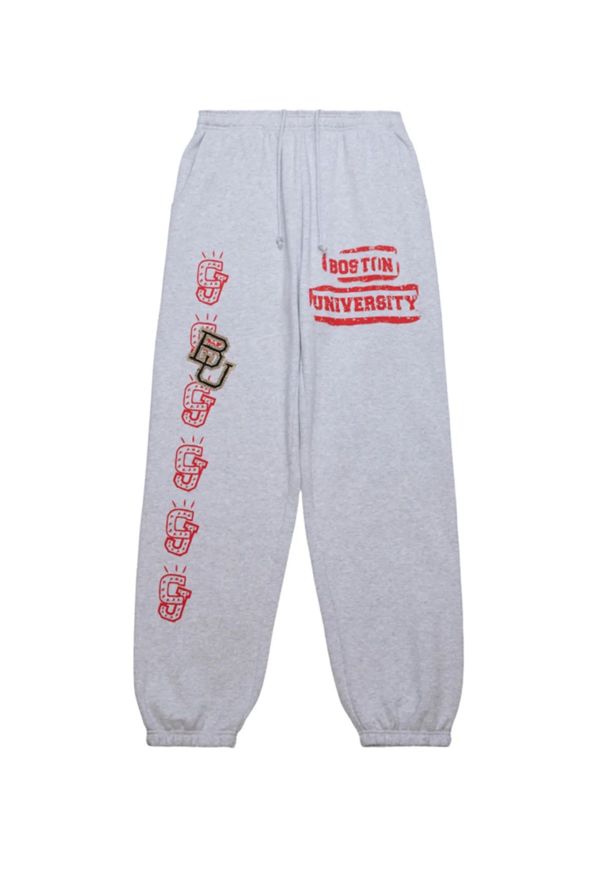 Mitchell & Ness × Travis Scott Cactus Jack Mitchell and Ness Boston University Sweatpants Size US 38 / EU 54 - 1 Thumbnail
