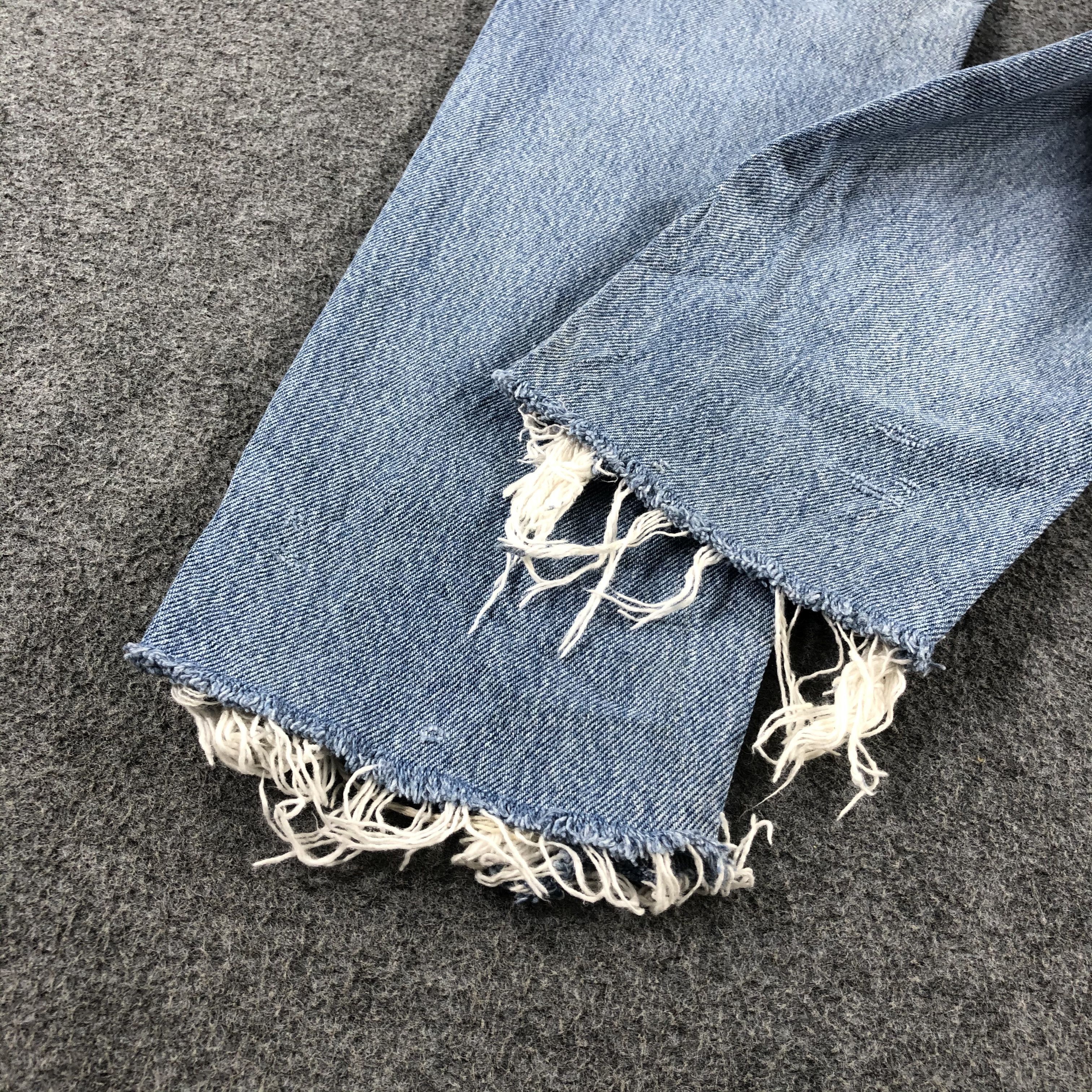 Levi's 90s Vintage Blue Wash Levis 501 Jeans-J2568 Size US 28 / EU 44 - 6 Thumbnail