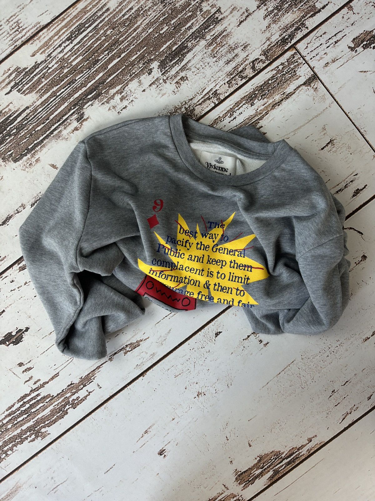 Vivienne Westwood Vivienne Westwood Propaganda Sweatshirt Rare Vintage Size US S / EU 44-46 / 1 - 3 Thumbnail