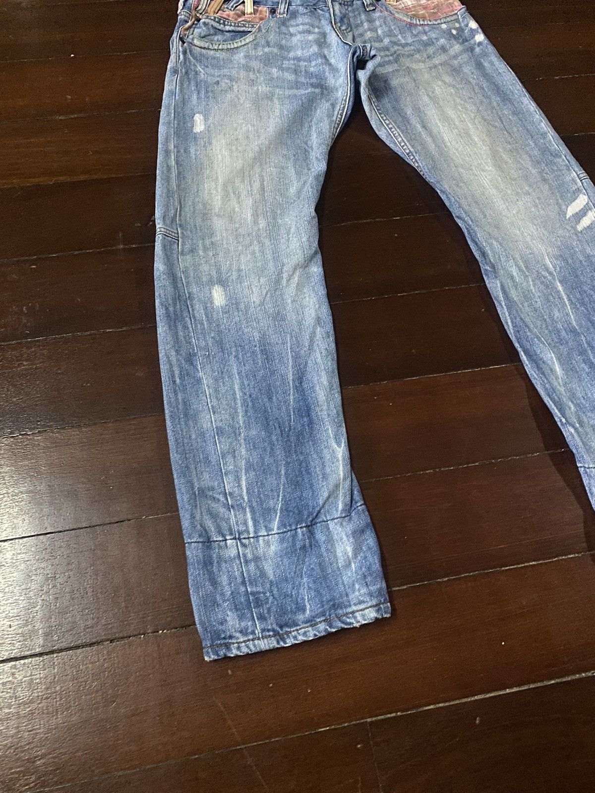 PPFM FIRE 🔥 MEMORY SPECIAL Double Waist Seditionaries Jeans Size US 33 - 3 Thumbnail