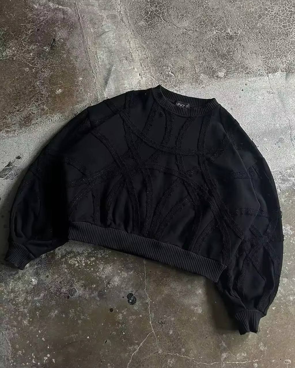 Japanese Brand × Vintage retro patchwork sweatshirt Size US M / EU 48-50 / 2 - 4 Thumbnail
