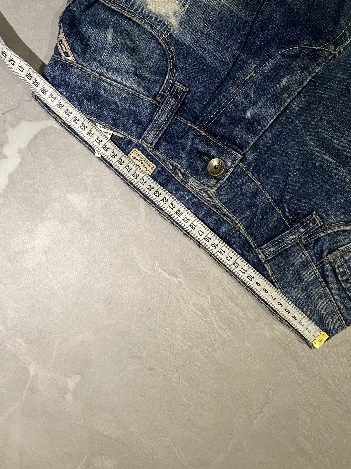 Japanese Brand Rare Avant Garde Slim Denim Size US 30 / EU 46 - 10 Thumbnail