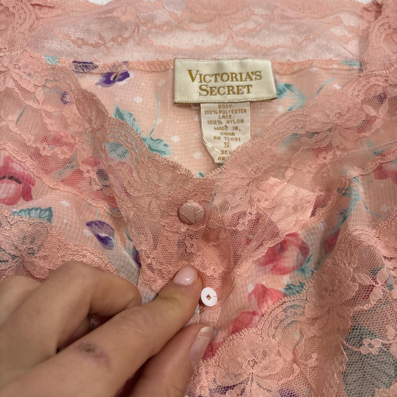 Other vintage gold tag victorias secret lace top Size S / US 4 / IT 40 - 4 Thumbnail