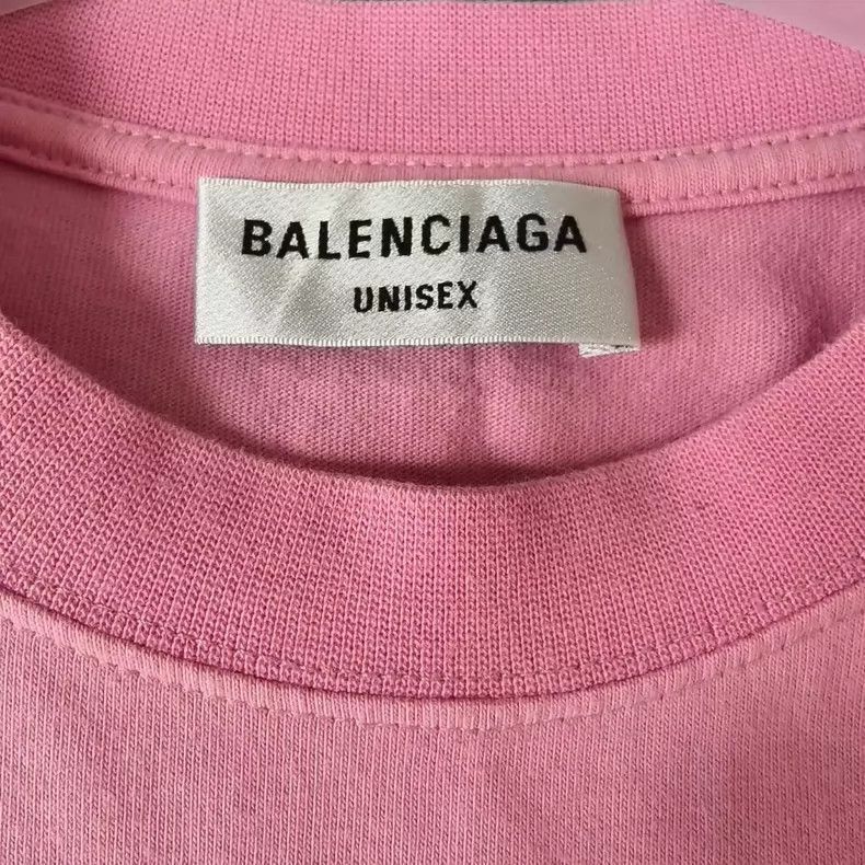 Balenciaga Balenciaga Pink Logo Short Sleeve TShirt-2506 Size US S / EU 44-46 / 1 - 3 Thumbnail
