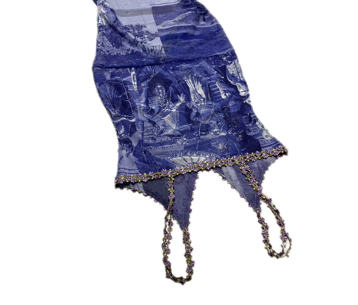 Jean Paul Gaultier 🔥Rare Archived Vintage Jean Paul Gaultier Mesh Gowns Ss98 Size S / US 4 / IT 40 - 5 Thumbnail