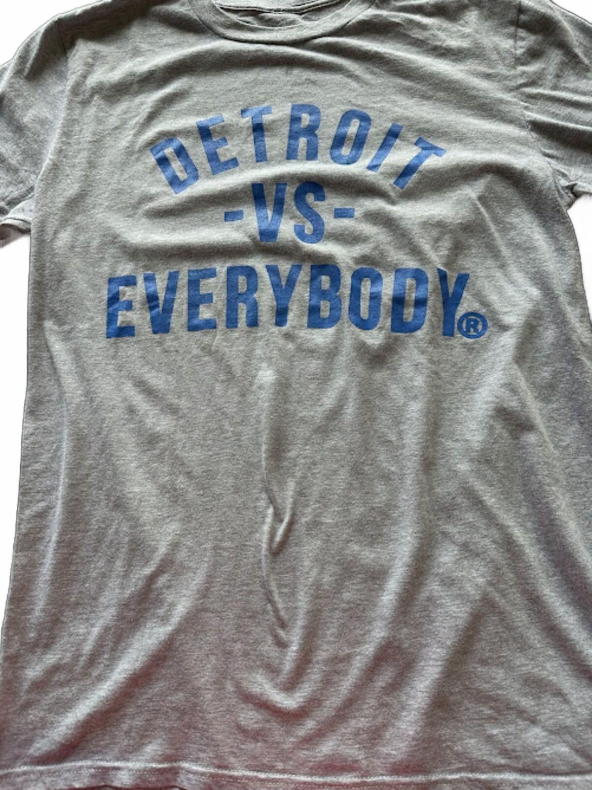 Other Detroit vs Everybody Gray Graphic Tee M Size US M / EU 48-50 / 2 - 3 Thumbnail