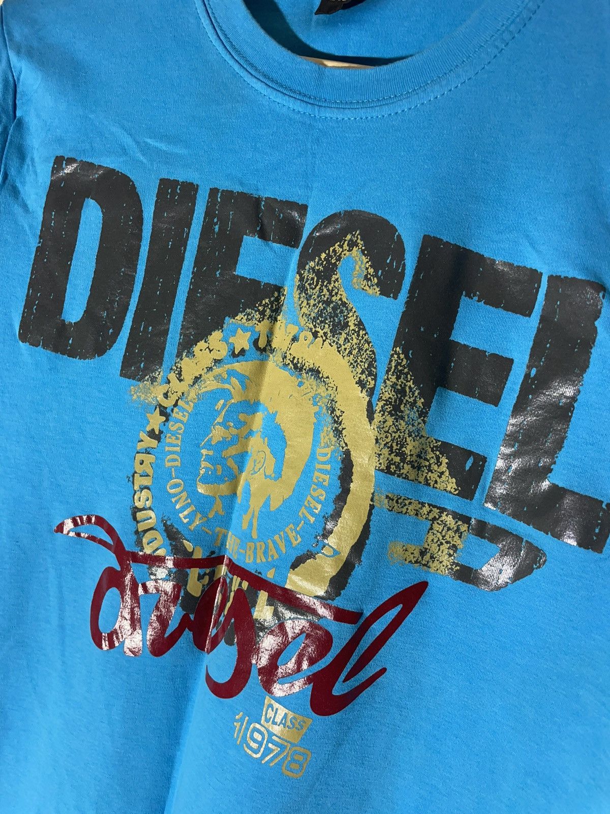 Diesel × Vintage Diesel vintage T shirt 90s Size US M / EU 48-50 / 2 - 4 Thumbnail