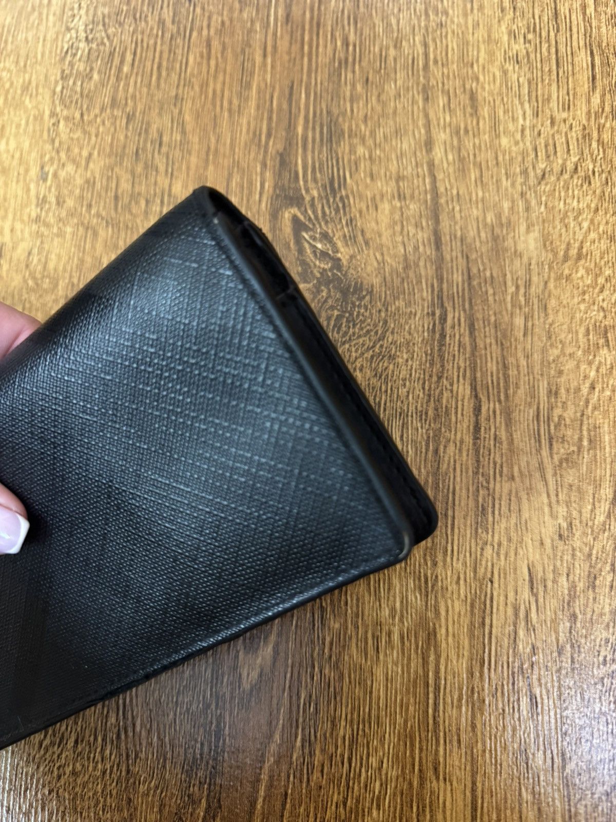 Burberry BURBERRY BIFOLD LEATHER BLACK-GRAY LARGE WALLET FULL SET Size ONE SIZE - 20 Thumbnail