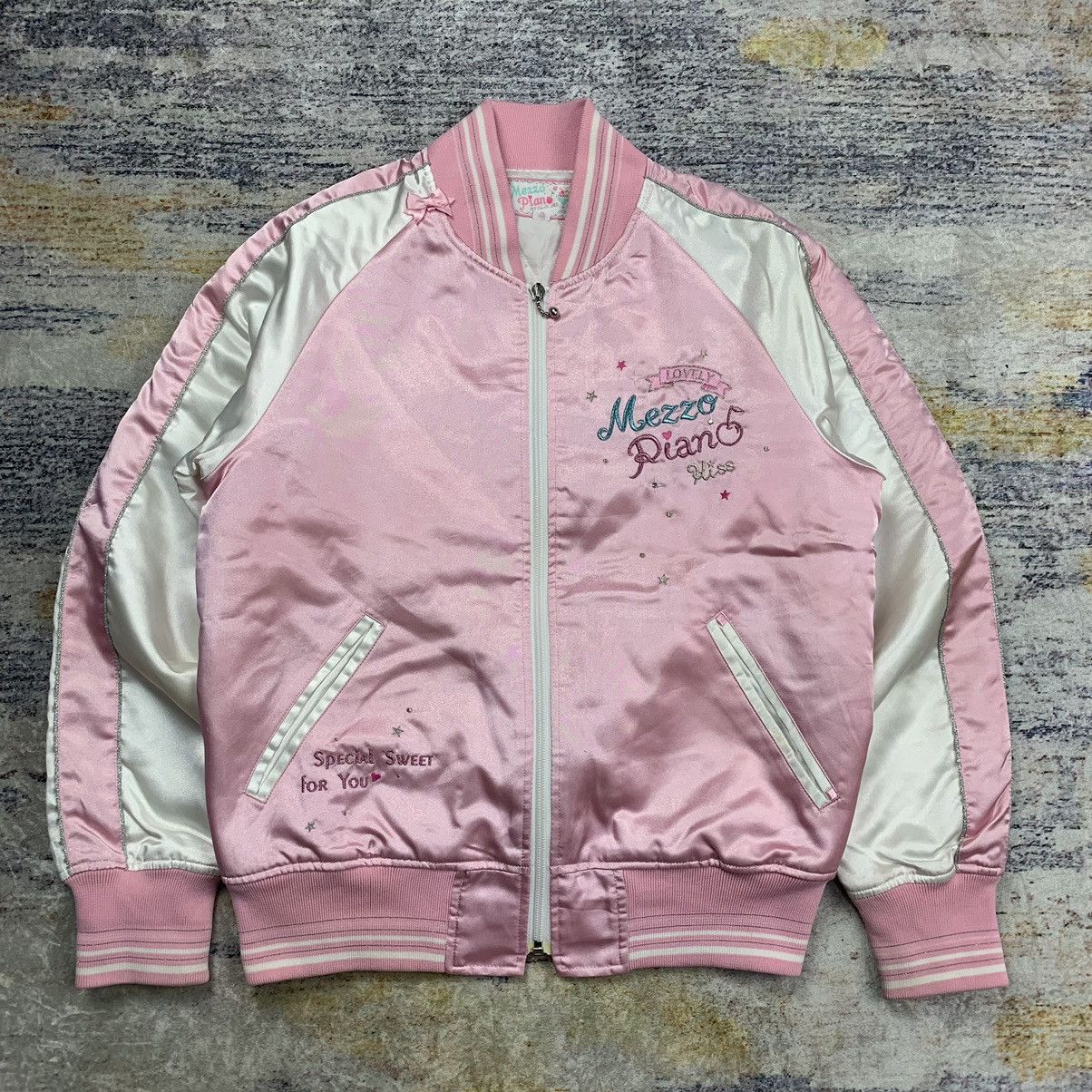 Hysteric Glamour × Japanese Brand Y2k Mezzo piano sukajan souvenir jacket Size M / US 6-8 / IT 42-44 - 1 Thumbnail