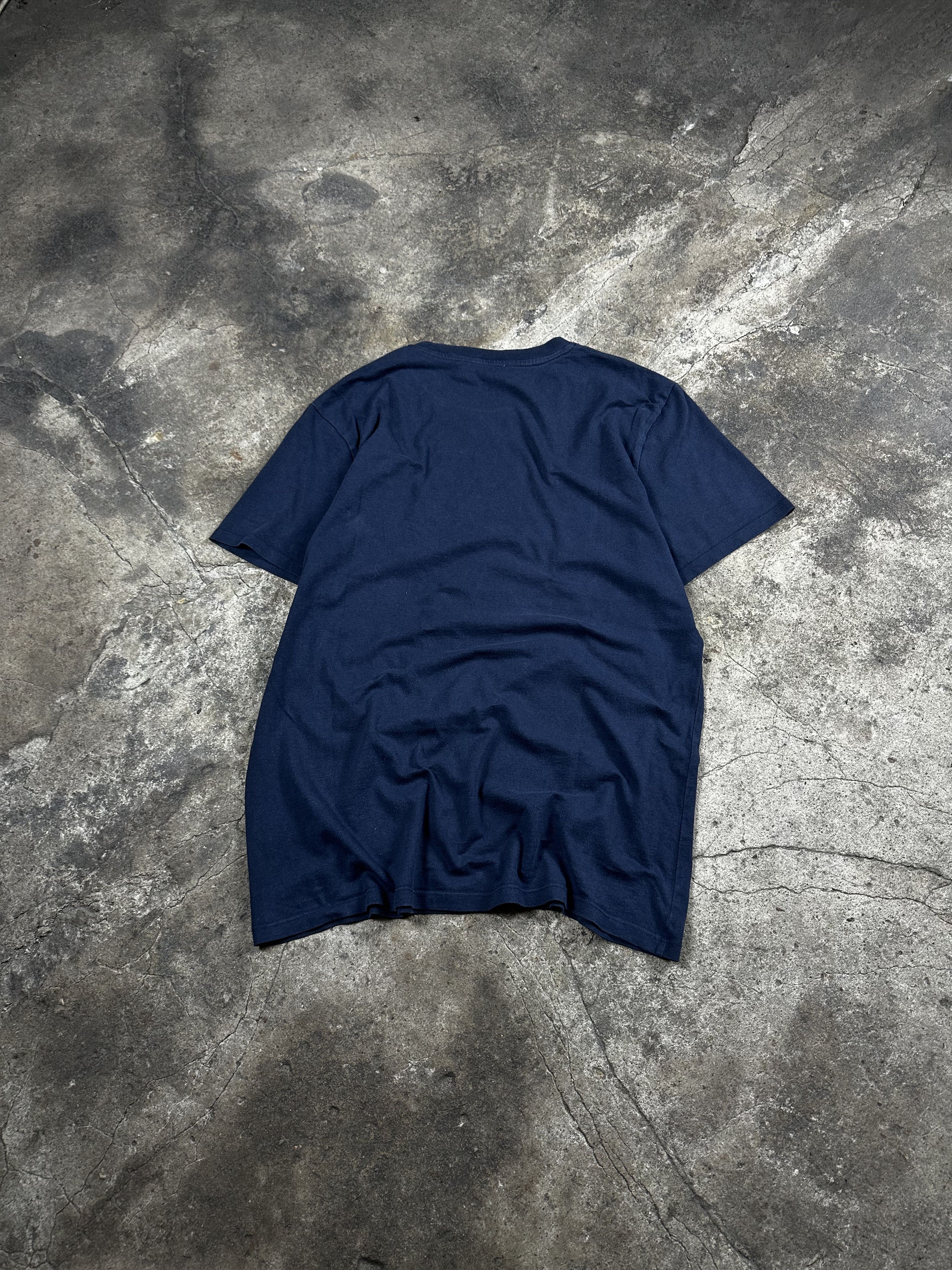 Maison Kitsune Maison Kitsunec MK Logo T-shirt Navy Size US L / EU 52-54 / 3 - 3 Thumbnail